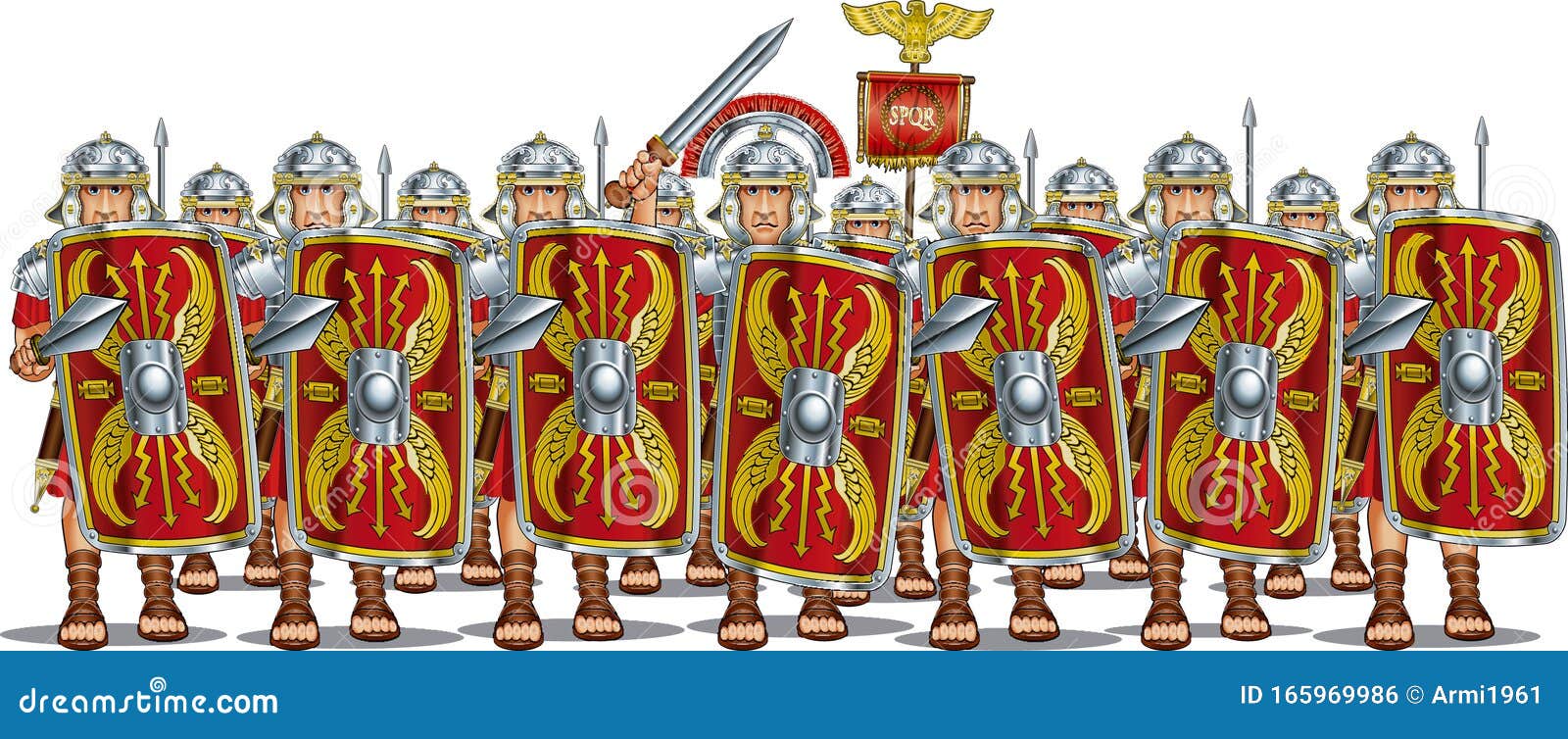 roman war clipart