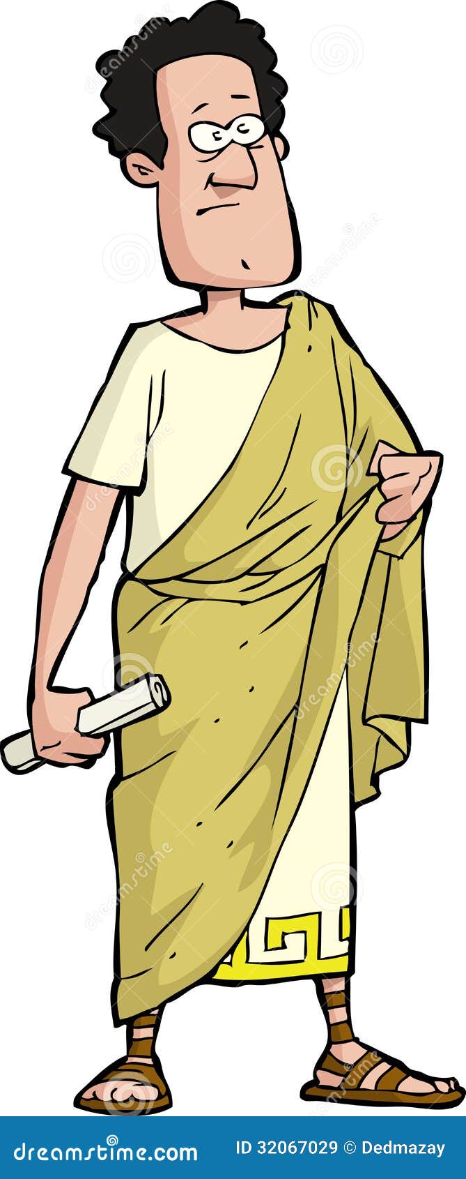 Римский сенатор иллюстрация