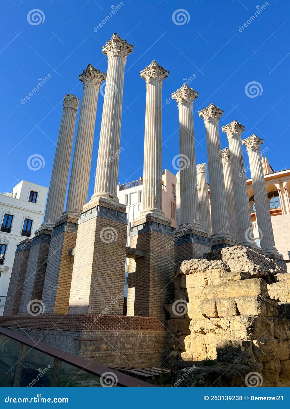 roman temple - cordoba, spain