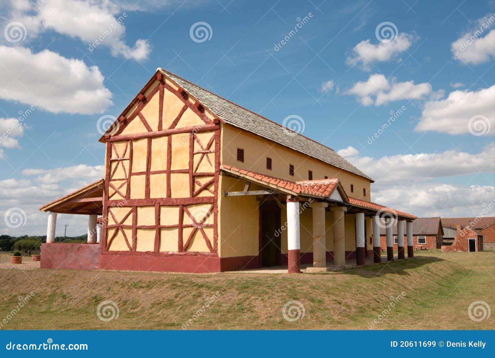 roman town house, england