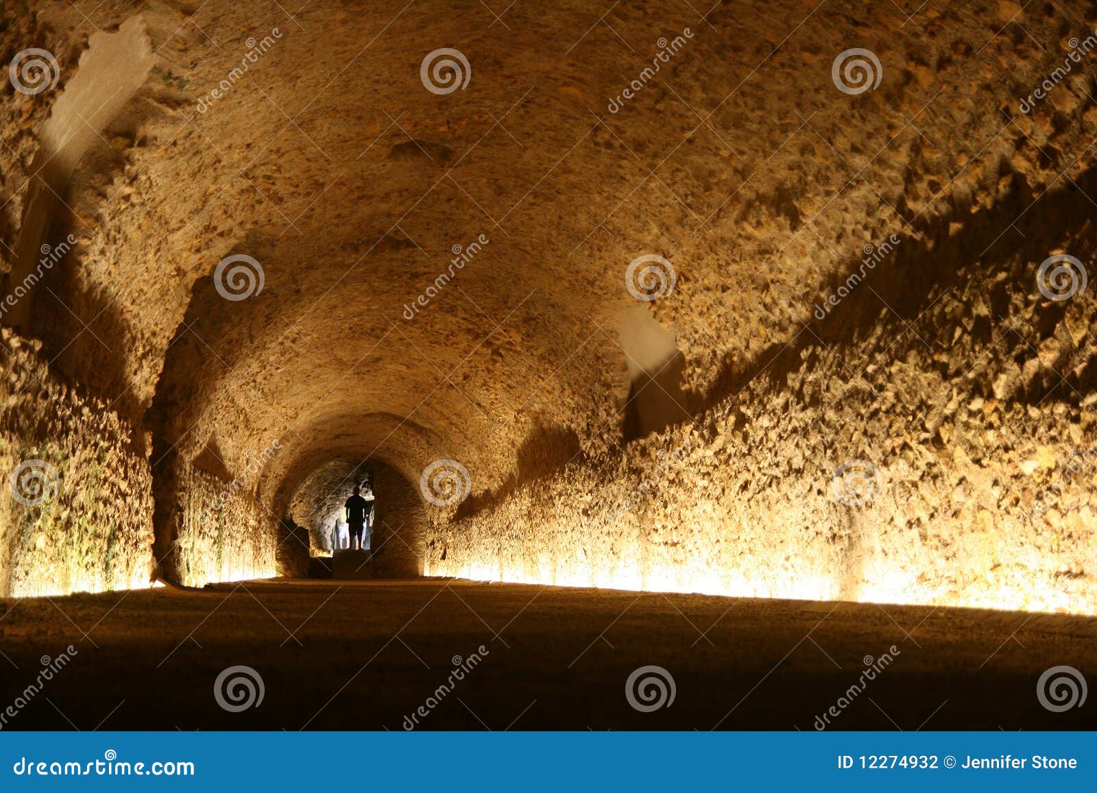 Roman Tunnel in Tarragona, Spain Stock Photo Image of history, hall