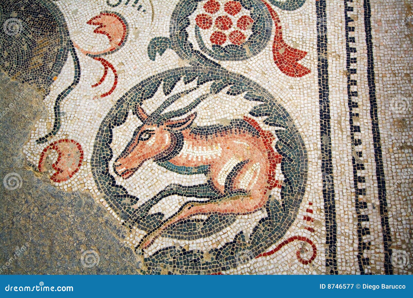 roman villa mosaic - sicily