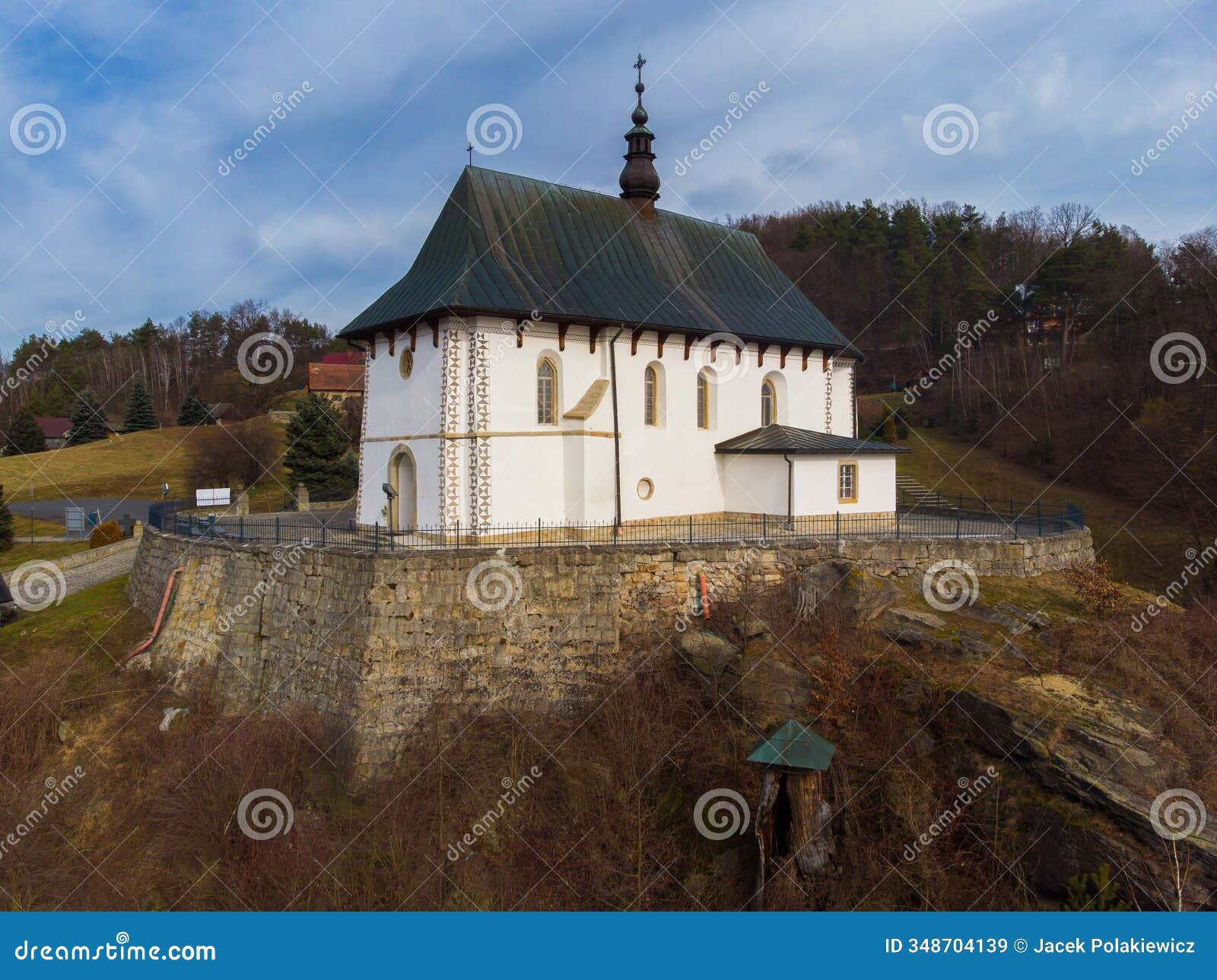 romanesque church in tropie.