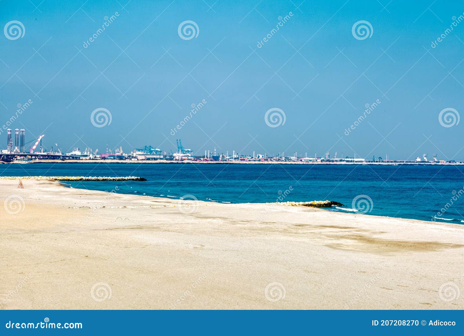 romania - black sea and beach from eforie nord