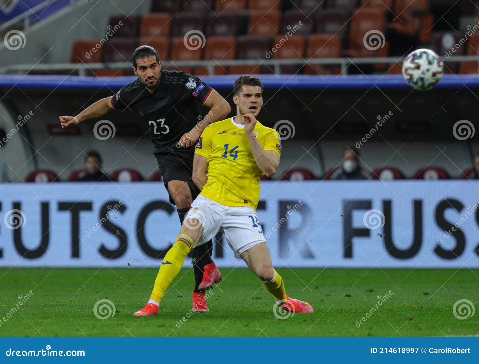 Romania - Germany - European Qualifiers for World Cup 2022 Editorial Photography