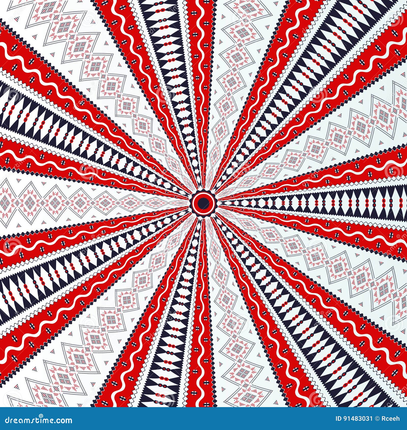 Romanian Embroidery Background Stock Vector - Illustration of graphic