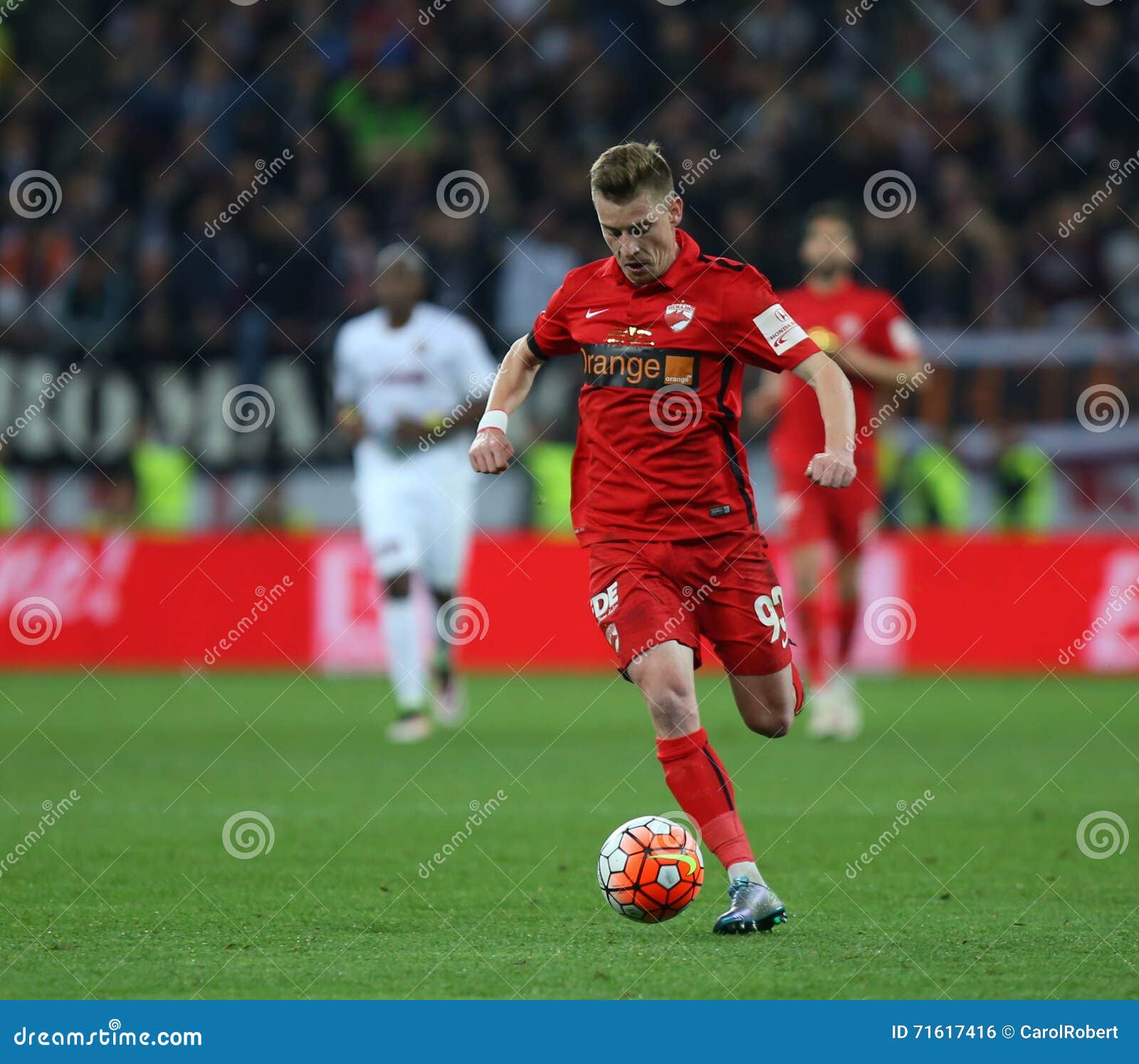 Romaniaâ€™s Cup Final: Dinamo Bucuresti Vs. CFR Cluj Editorial Photo