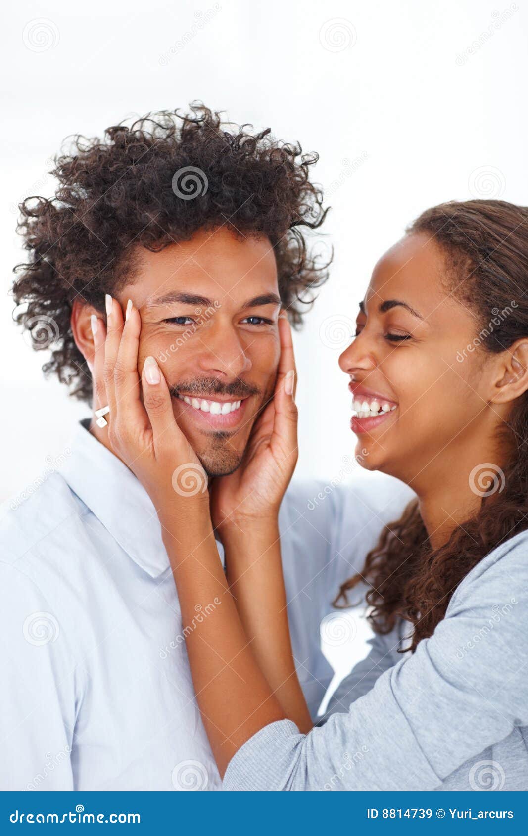 Romantic African American Couple Stock Image Image Of Life Happy 8814739 