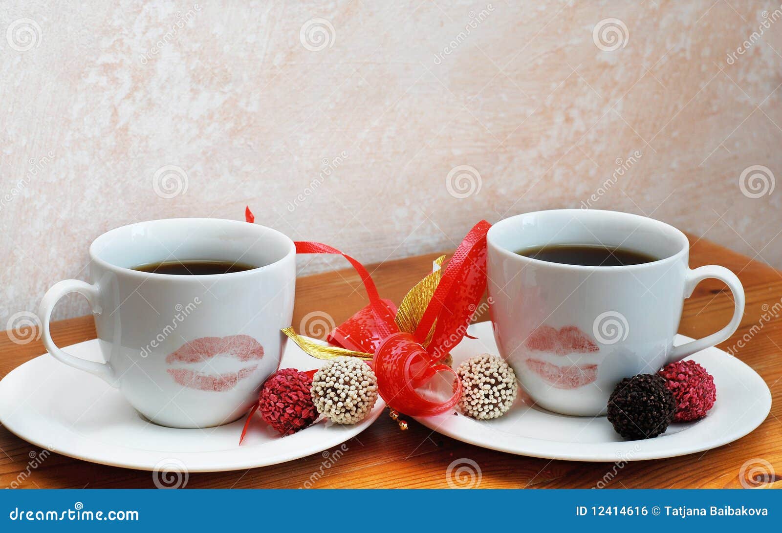 Romantic coffee stock photo. Image of valentine, romantic 12414616