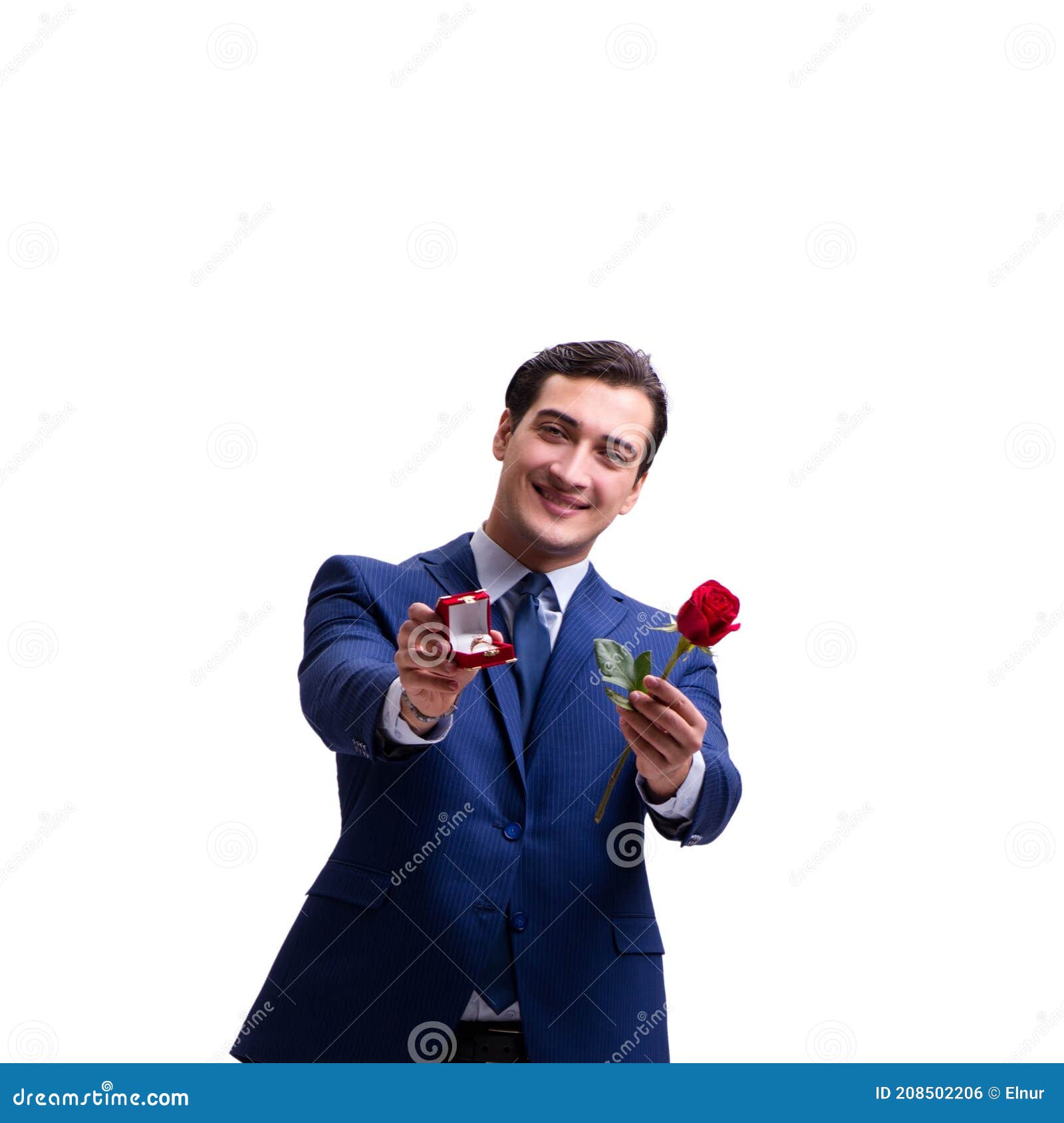 Romantic Concept with Man Making Marriage Proposal Stock Photo Image of business, husband
