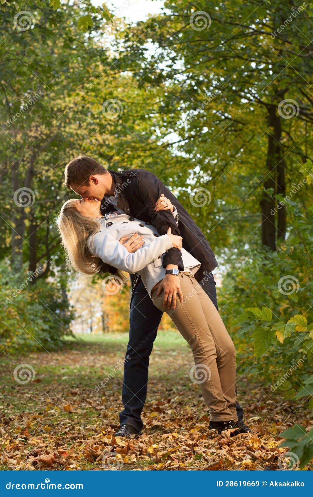 Romantic Couple Kissing Stock Image Image Of Adult People 28619669 