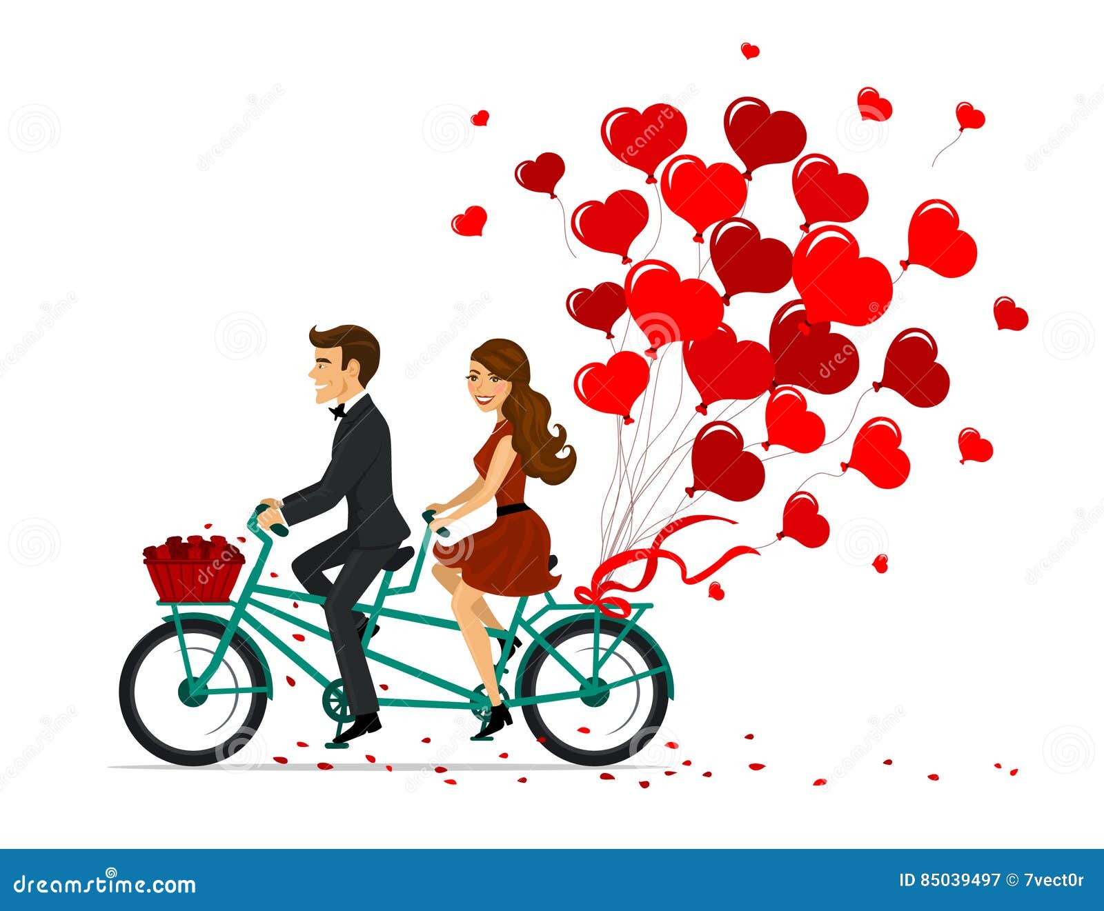 Tandem bike couple hi-res stock photography and images - Alamy