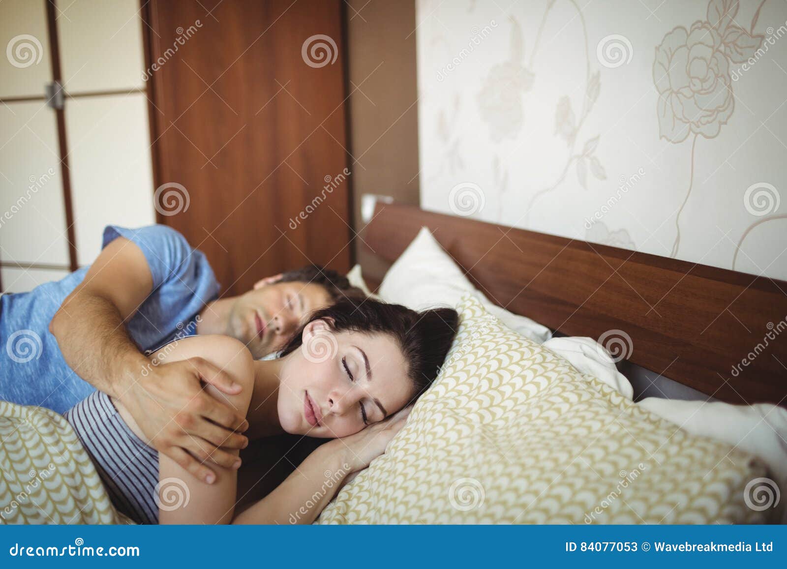 romantic photo on sleeping couple romantic photo on sleeping couple