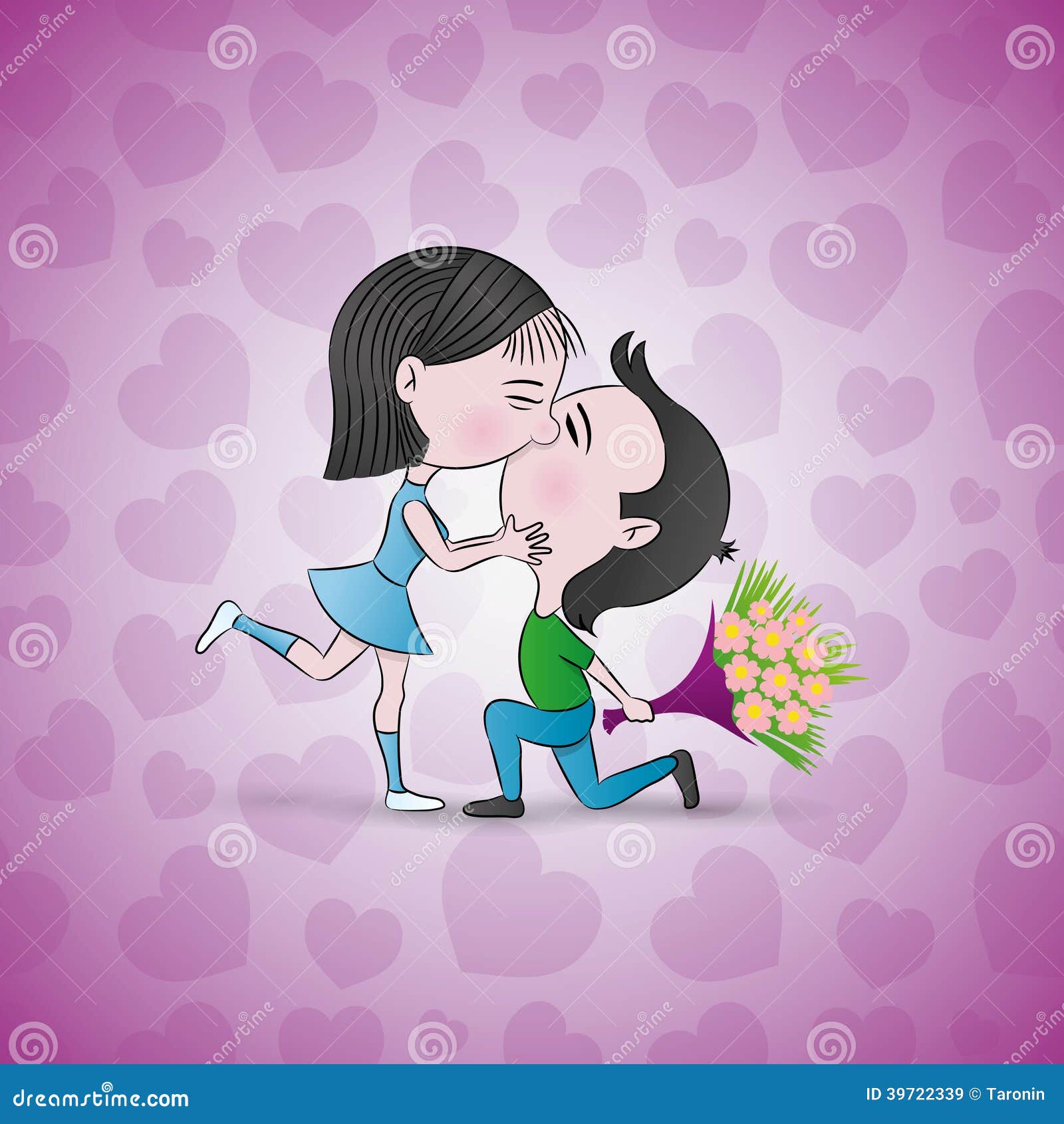 Romantic couple. stock illustration. Illustration of engagement - 39722339 Romantic couple. stock illustration. Illustration of engagement - 39722339