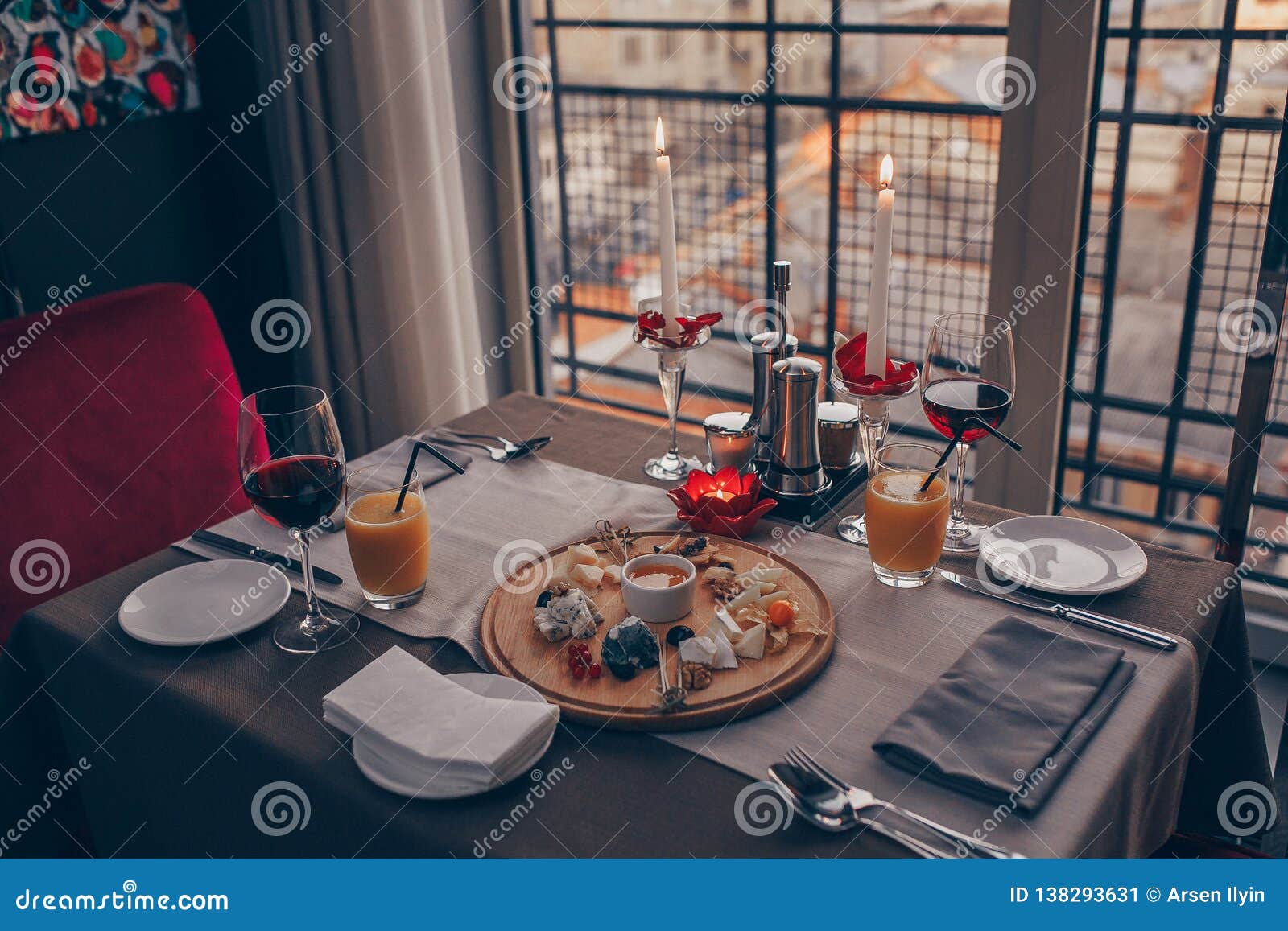 Romantic Dinner For Two Stock Image Image Of Cheeseplate 138293631,Red Orange And Blue Color Combinations