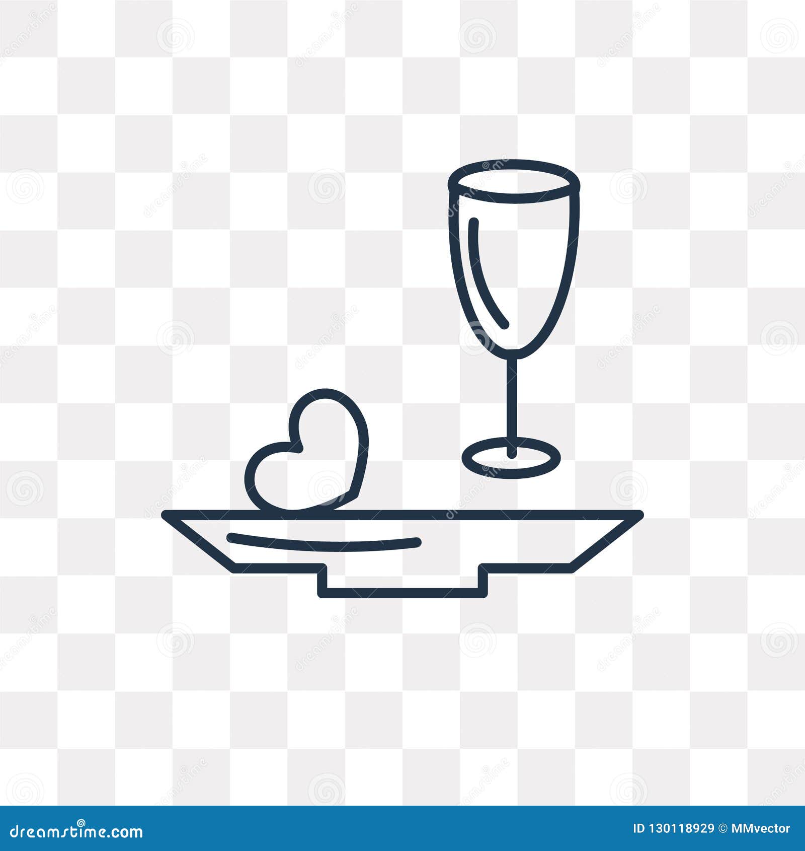 Download Romantic Dinner Vector Icon Isolated On Transparent ...