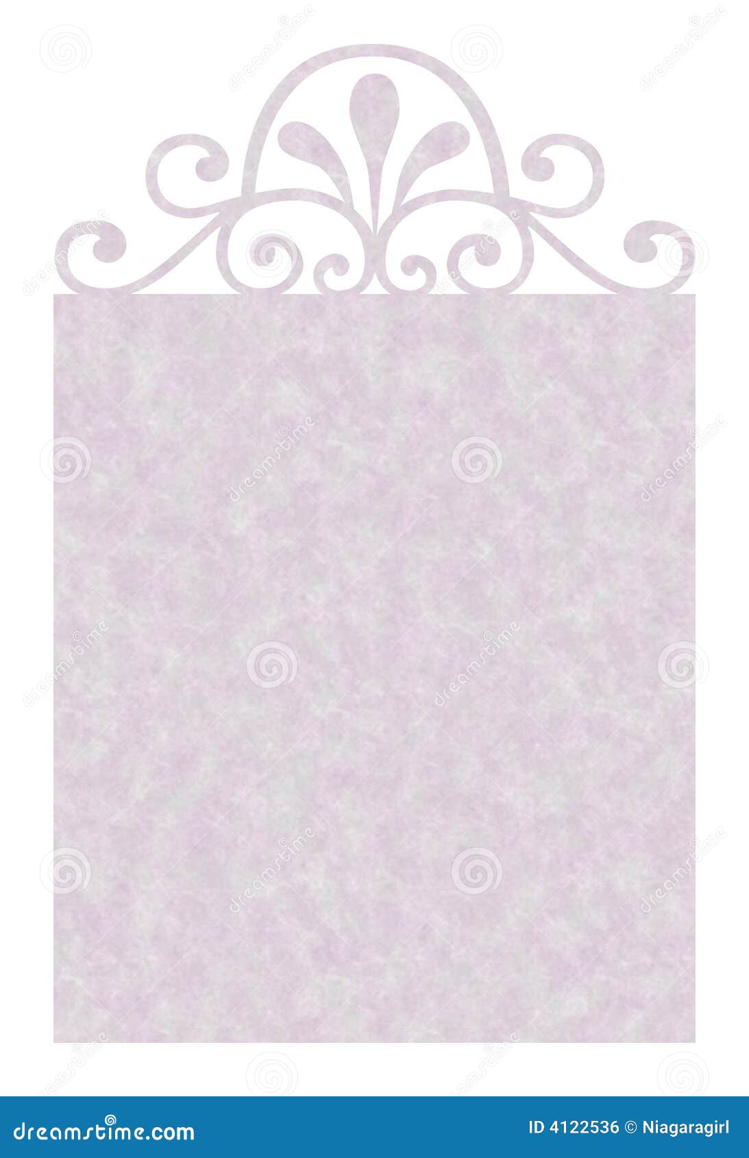 fancy paper scroll design