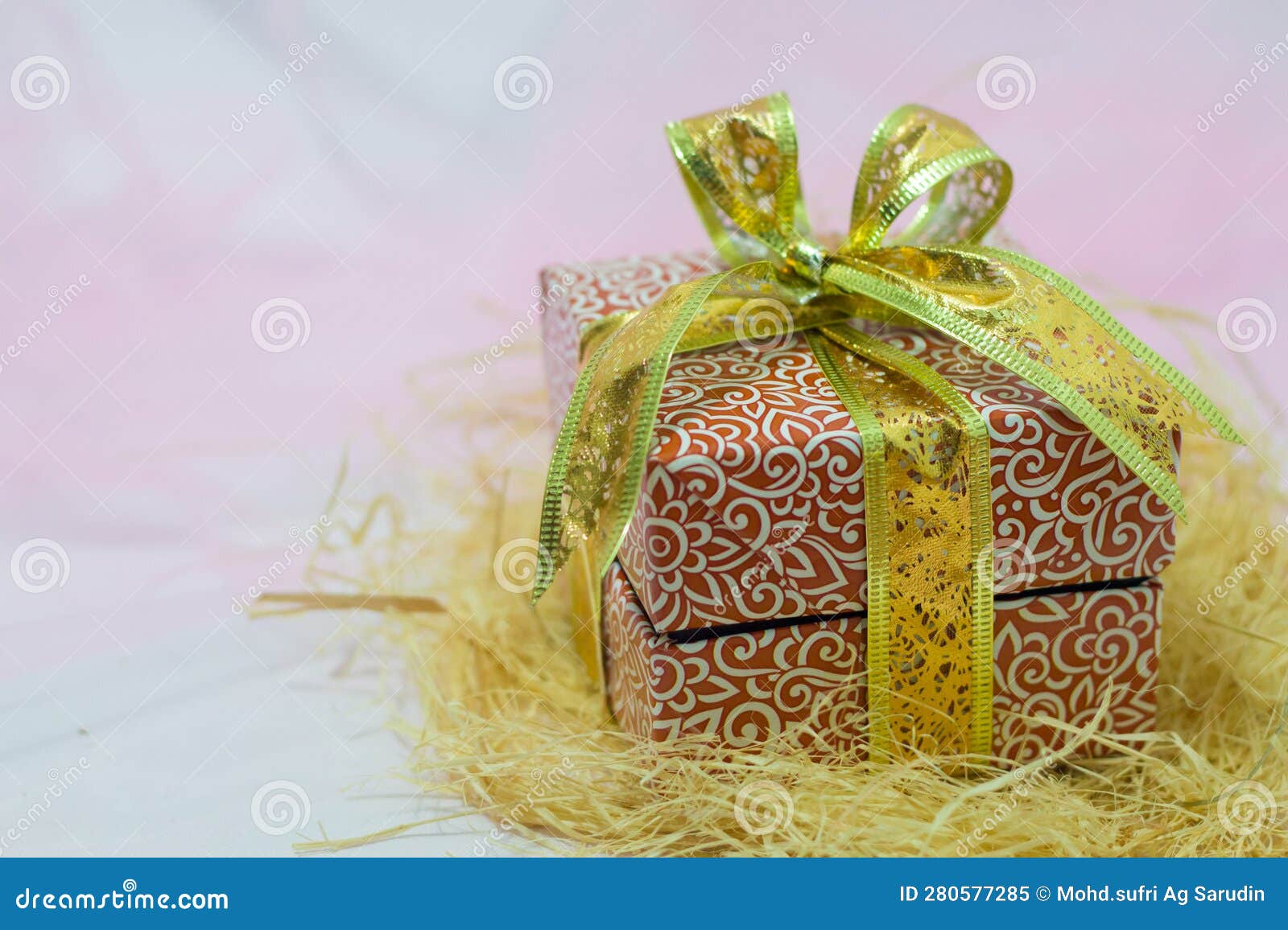 Romantic Gift Box for Present Stock Image Image of decoration, party