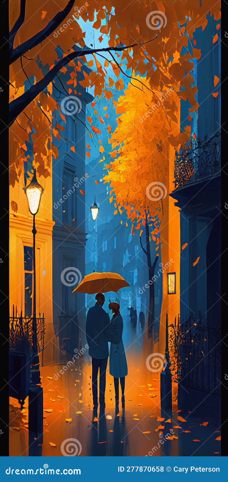 Romantic Stroll: a Golden Evening in the Rain with Exquisite Creatures ...