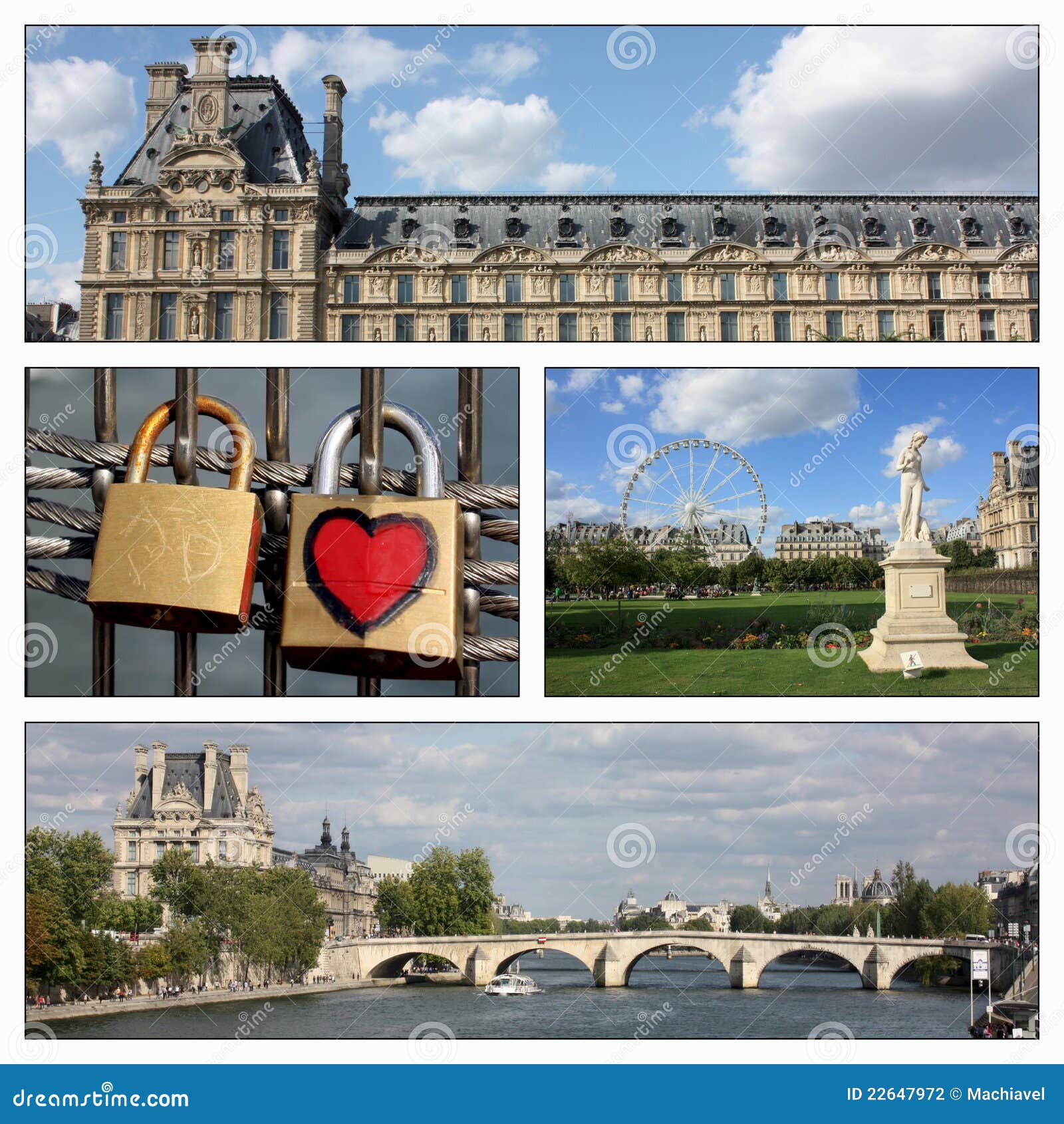 Romantic Trip, Paris, France Stock Photo - Image of lovers, museum