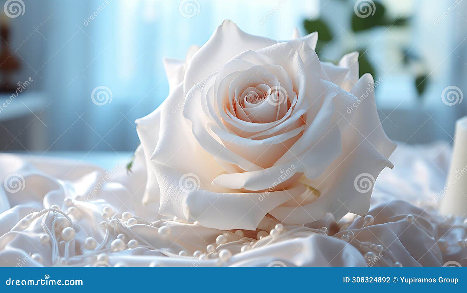 Romantic Wedding Bouquet Single Flower Symbolizes Love and Elegance