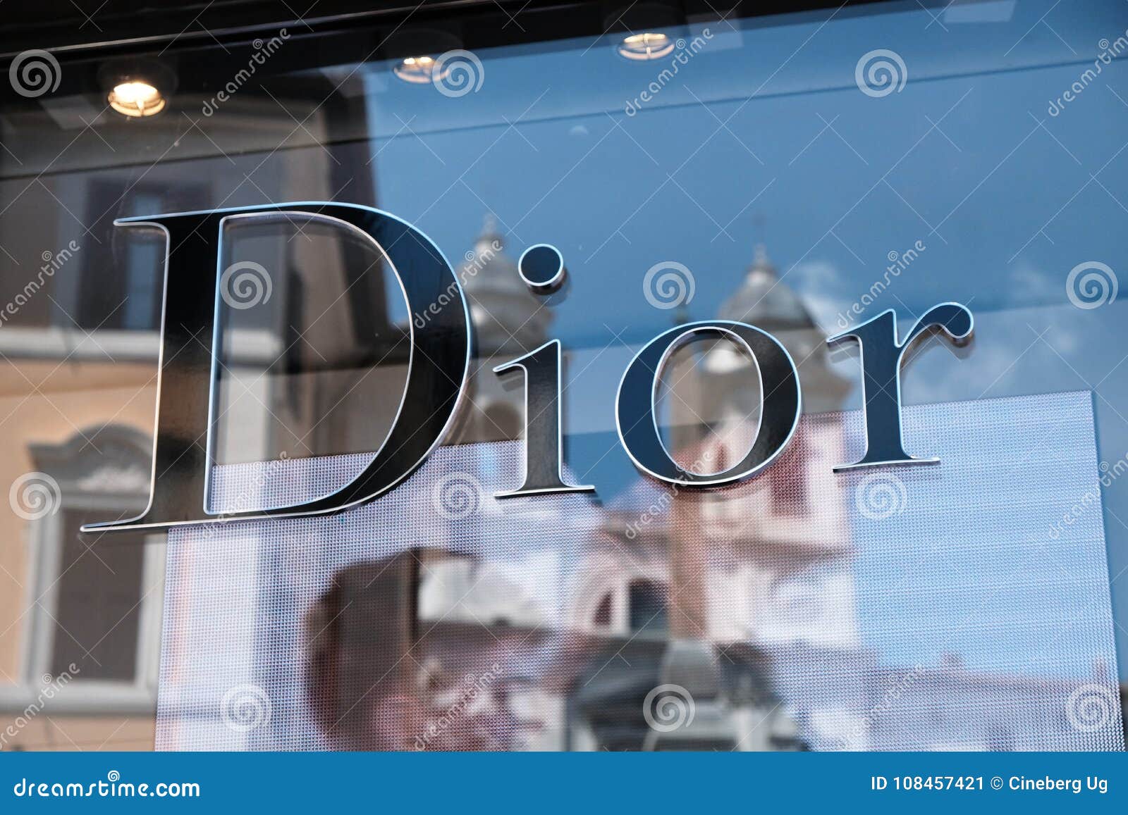 Dior store editorial photo. Image of luxury, business - 108457421