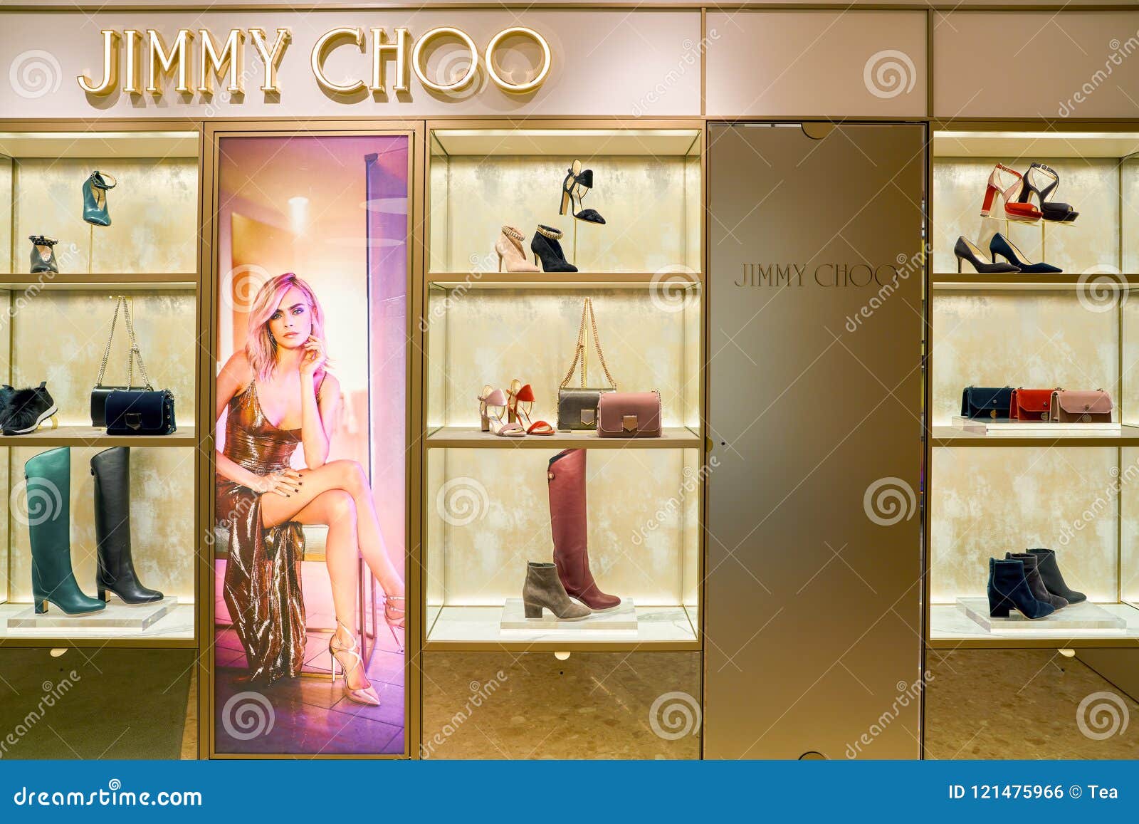 window shopping at jimmy choo - had to see my dream boots in