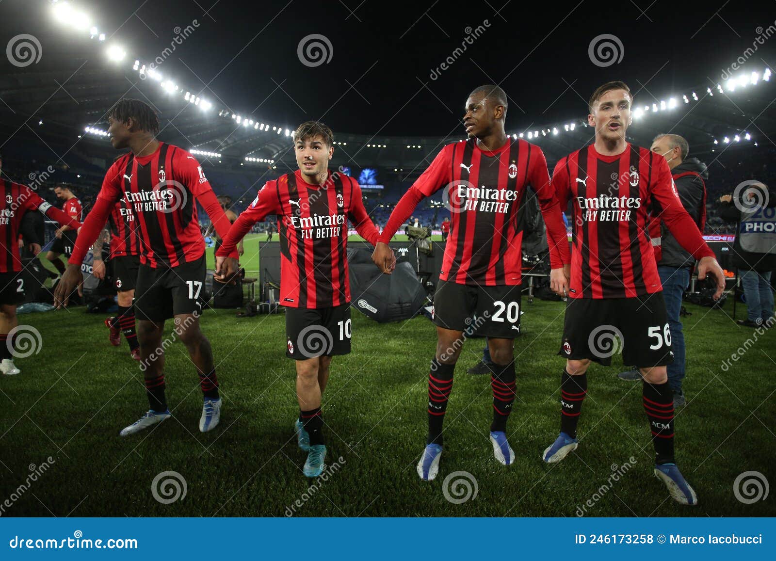 Genoa, Italy. 24 April 2022. during the Serie A football match