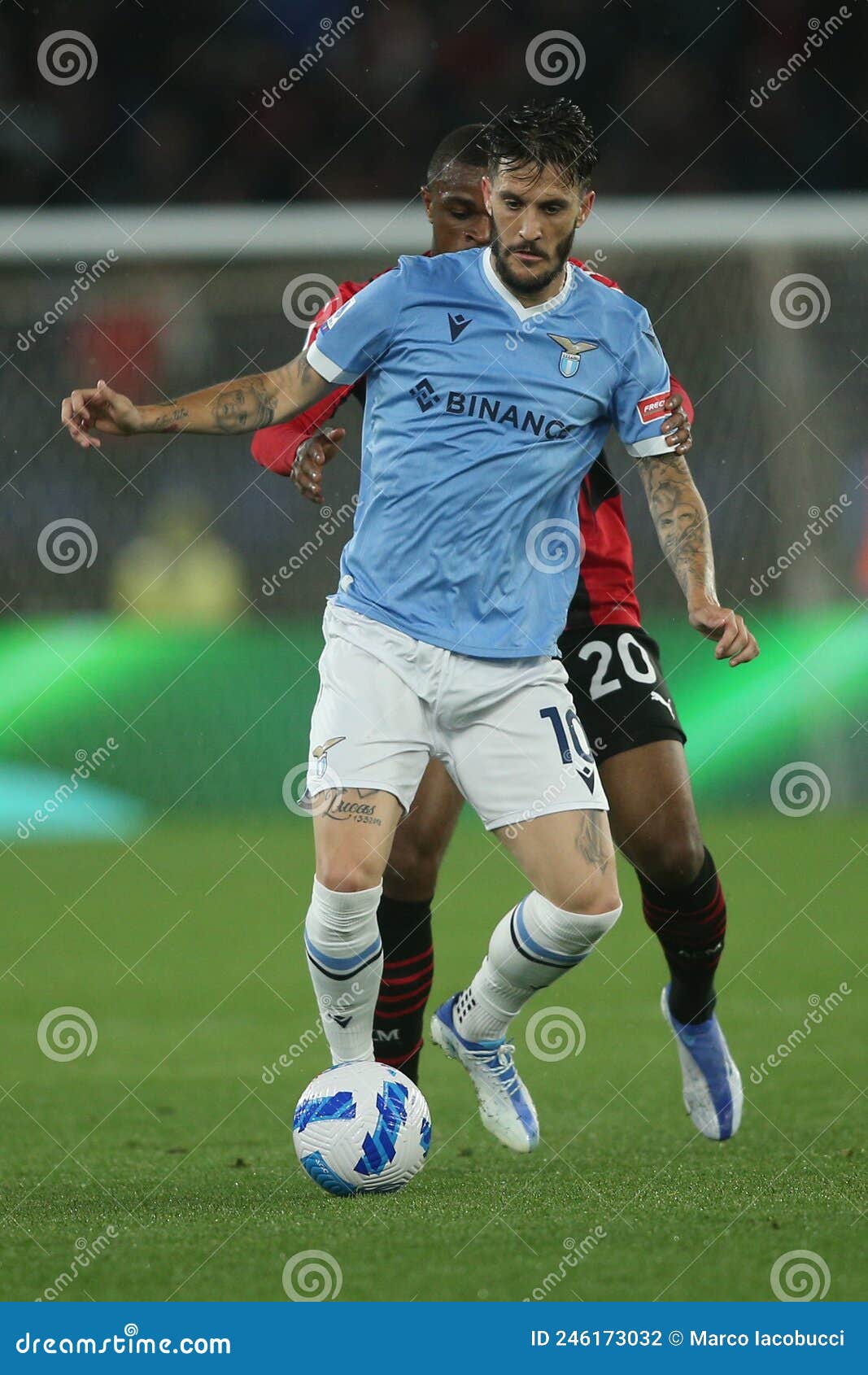 Genoa, Italy. 24 April 2022. during the Serie A football match