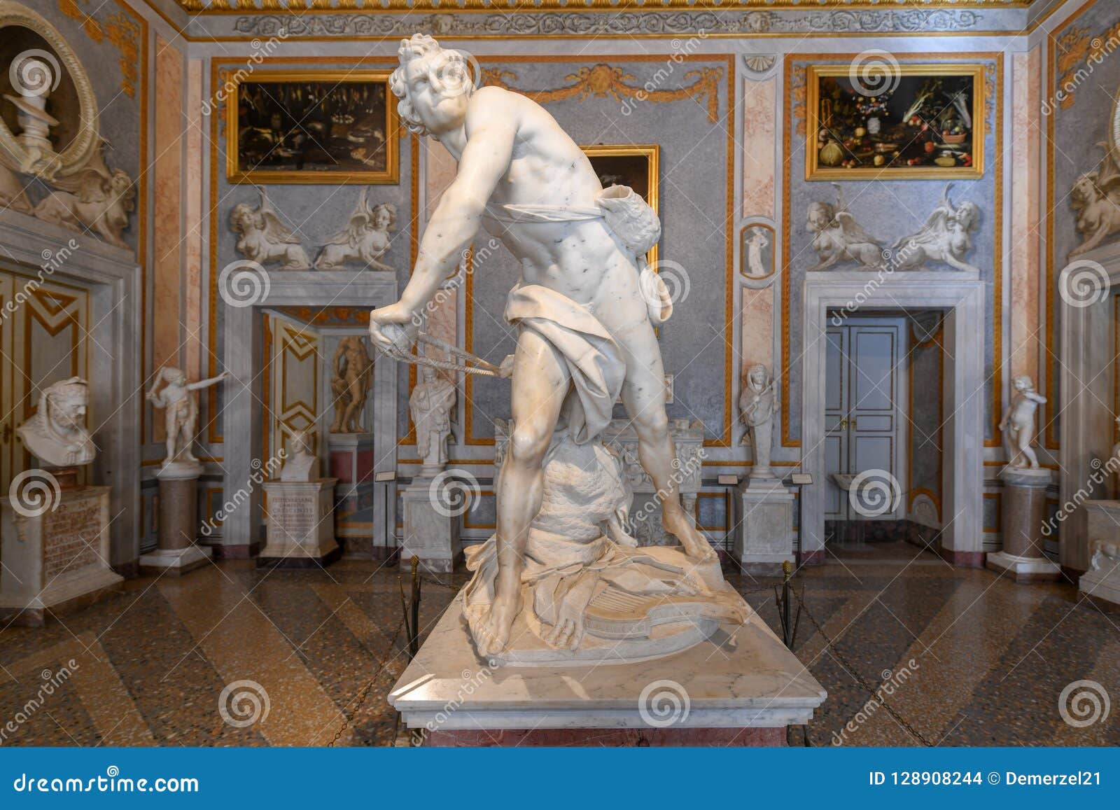 Villa Borghese - Rome, Italy Editorial Stock Image - Image of building ...