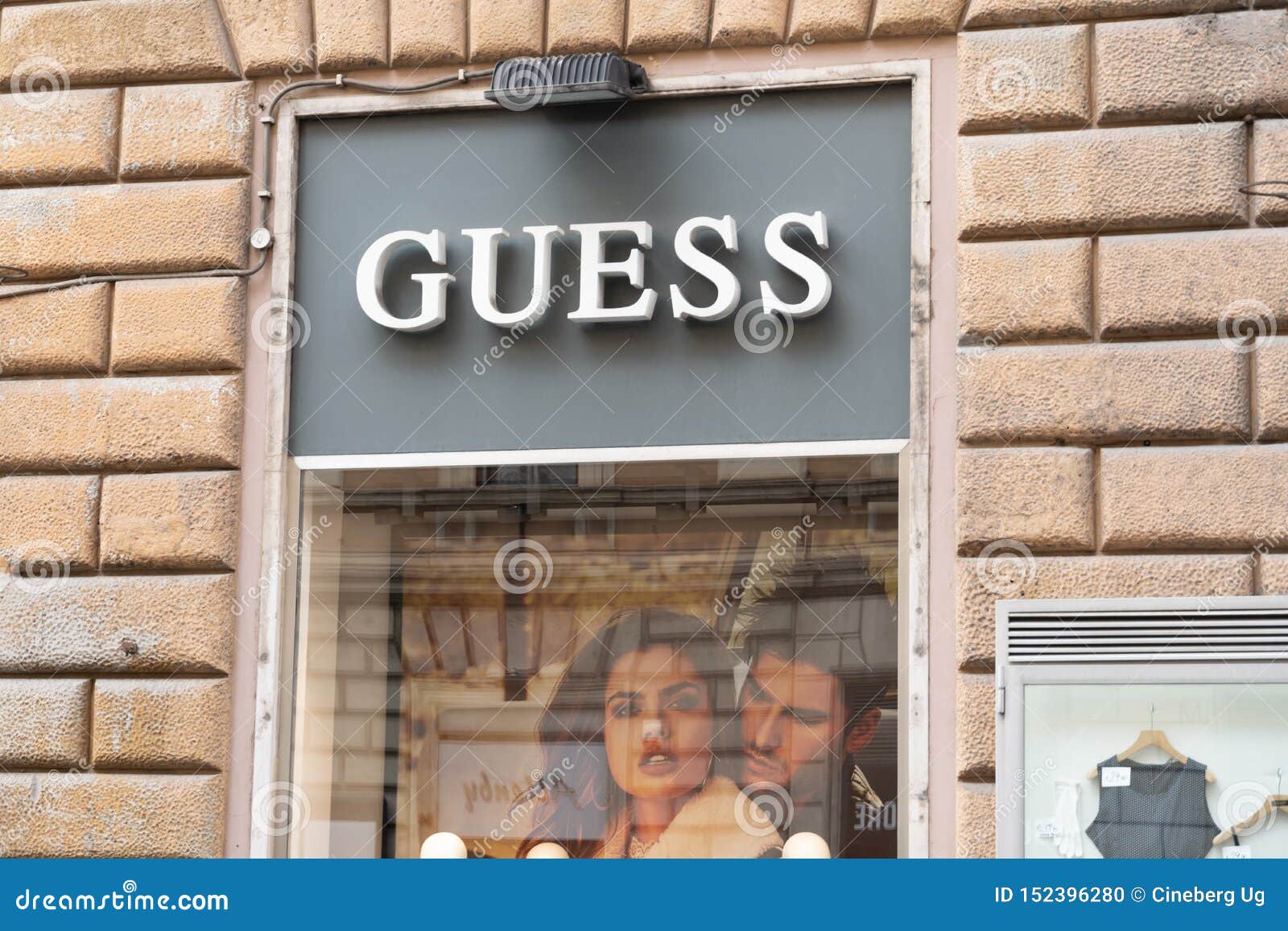 Guess clothing brand store editorial image. Image of boutique - 152396280