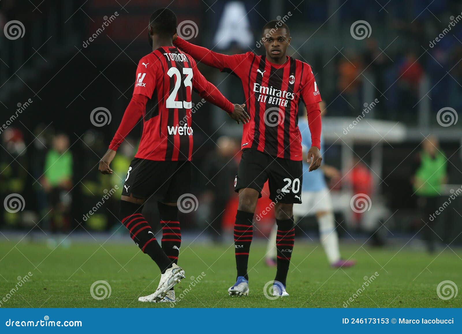 Genoa, Italy. 24 April 2022. during the Serie A football match