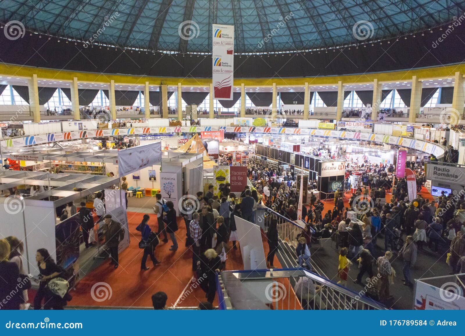 distance Infer Relationship Romexpo Fair Hall Full with People Editorial Stock Image - Image of  exposition, public: 176789584