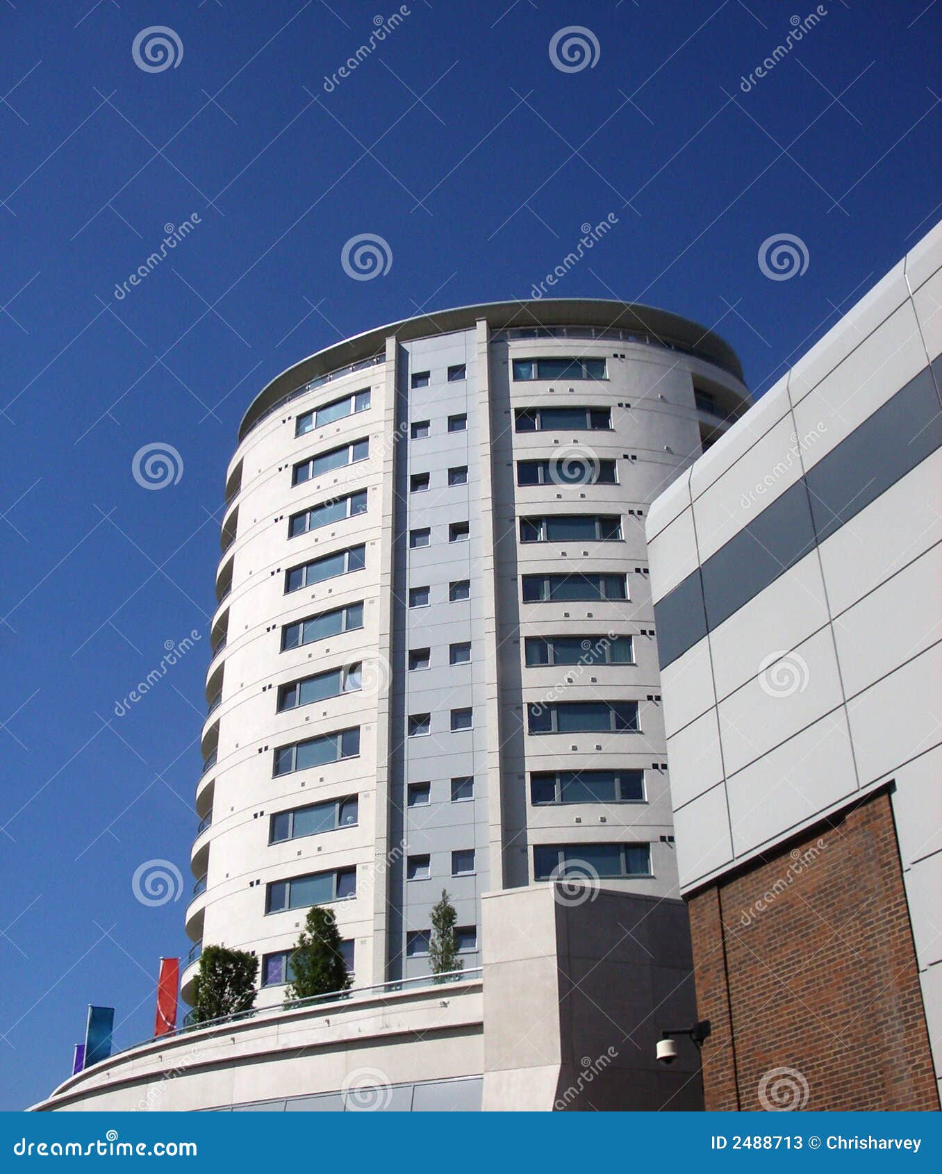 Romford Building 4 stock image. Image of build, tall, flats 2488713