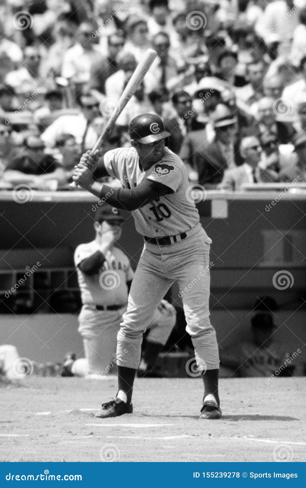 Ron Santo Chicago Cubs editorial stock photo. Image of baseball - 155239278