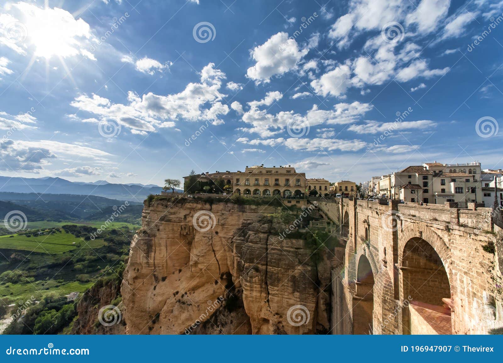 ronda, ruta de los pueblos blanco, andalusia, spain