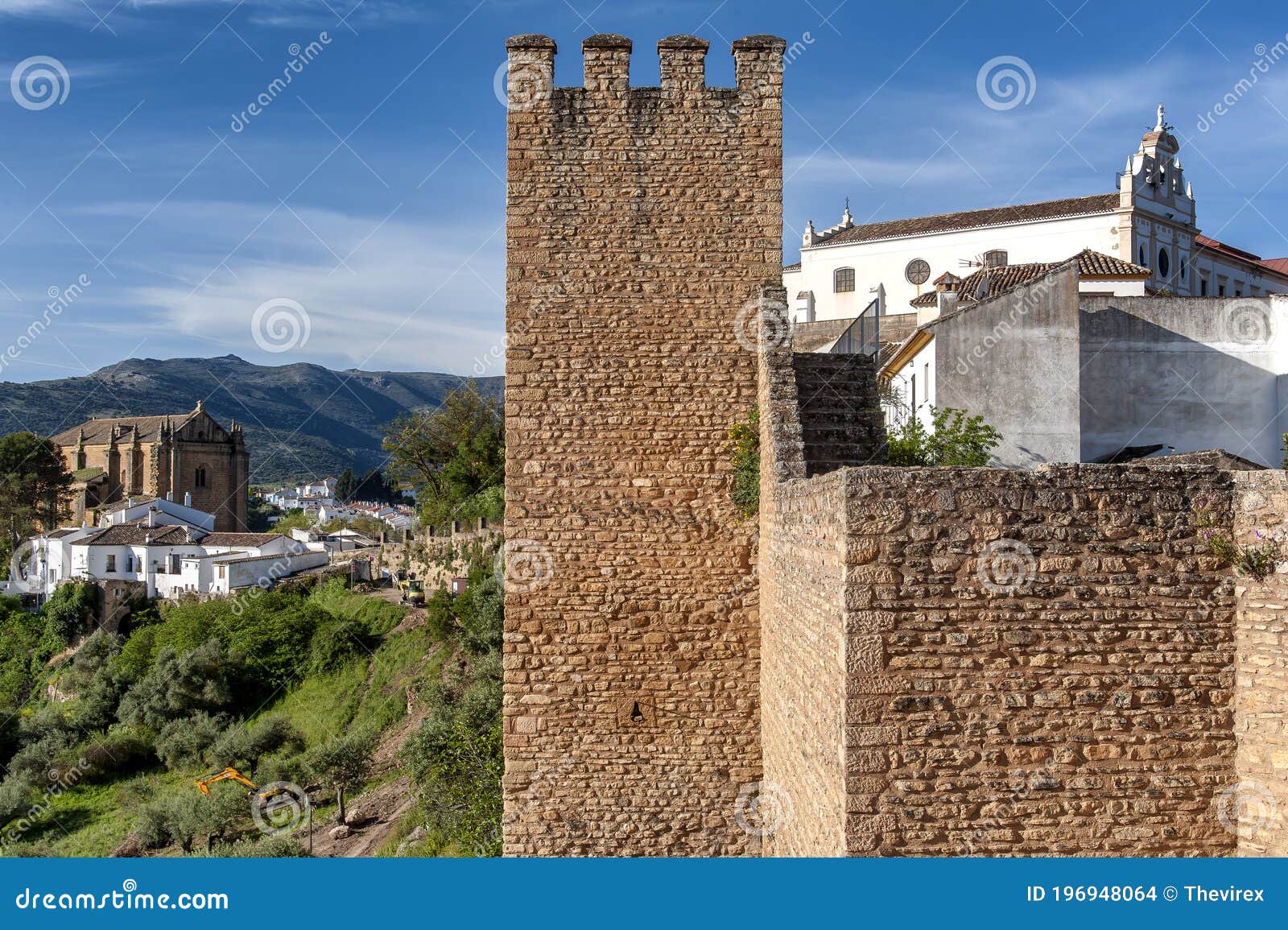 ronda, ruta de los pueblos blanco, andalusia, spain