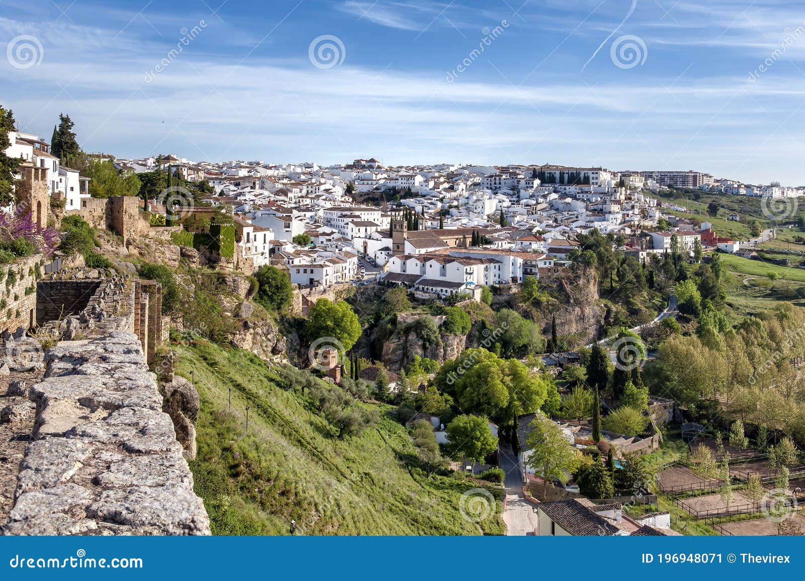 ronda, ruta de los pueblos blanco, andalusia, spain