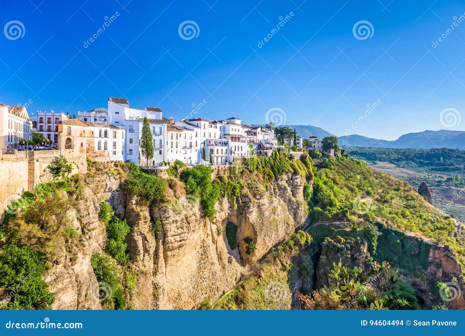 ronda, spain old town