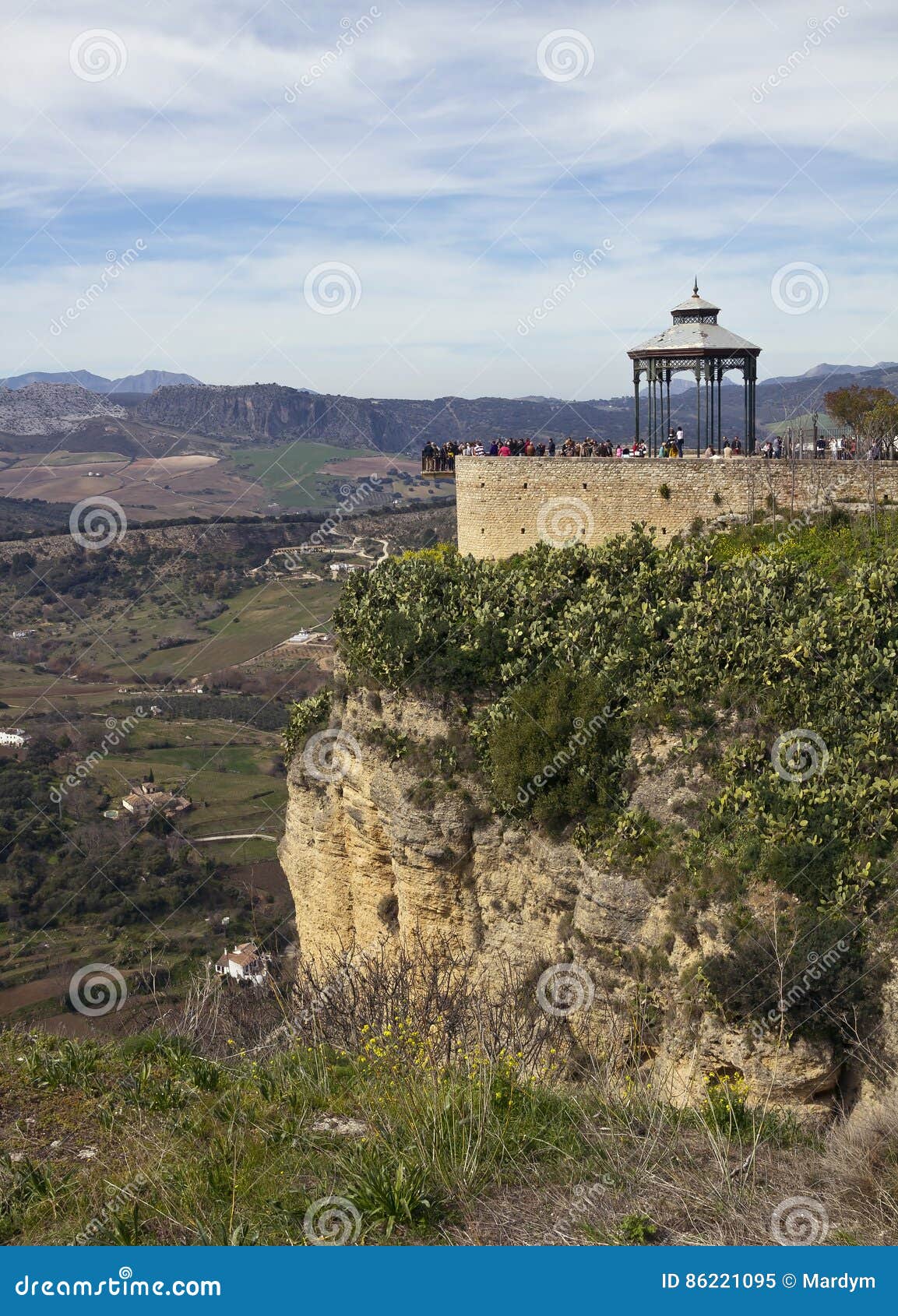 ronda viewpoints of mirador de aldehuela and balcon del cono