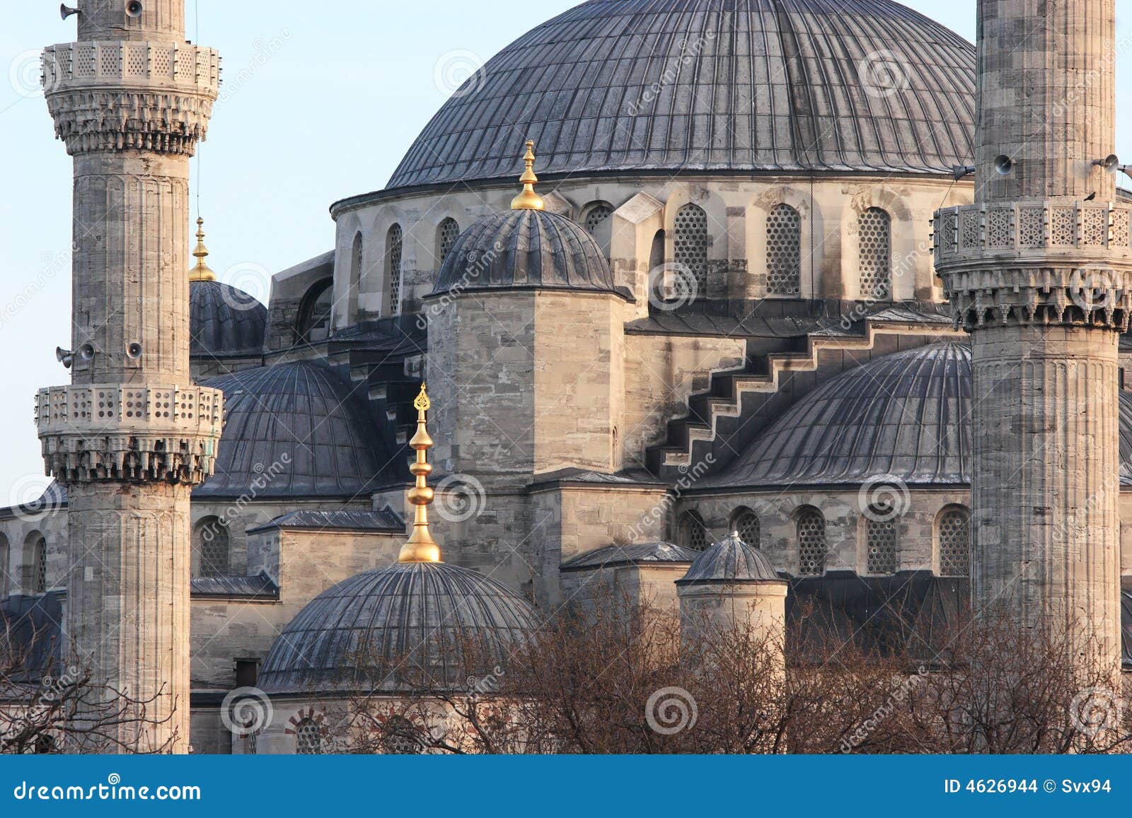 Roof of Blue Mosque stock photo. Image of mosque, camii 4626944