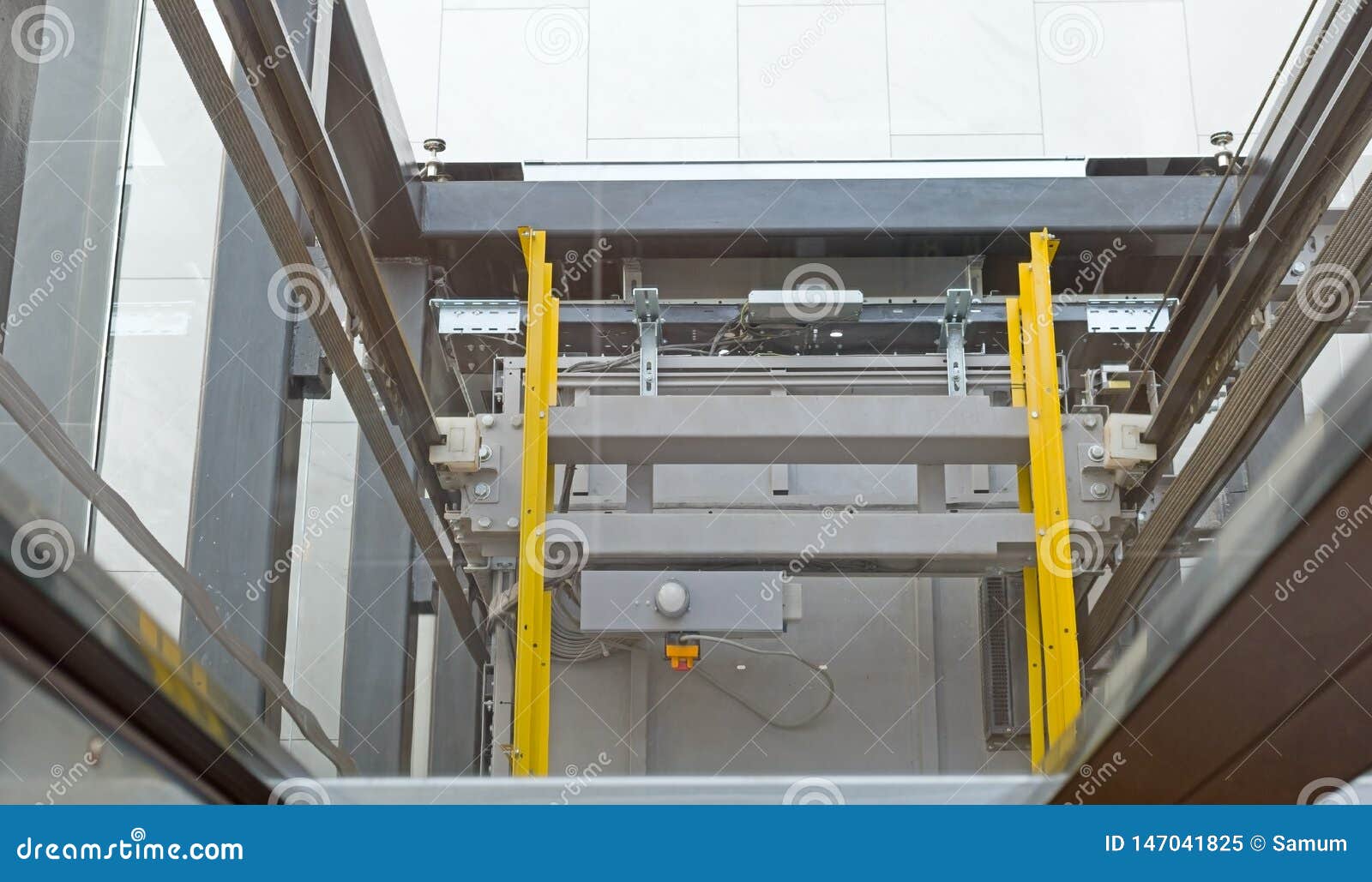 The roof of the Elevator stock image. Image of market 147041825