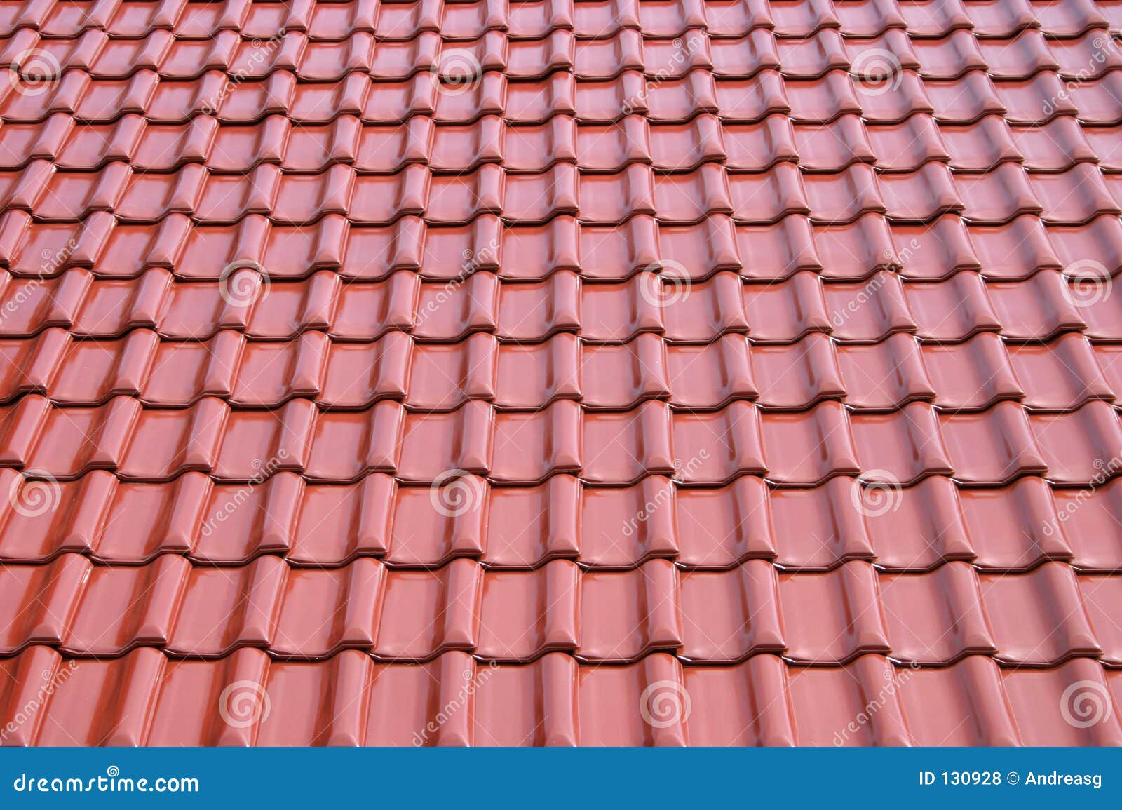 Roof Metal Tile Sheet Royalty Free Stock Photos - Image: 130928