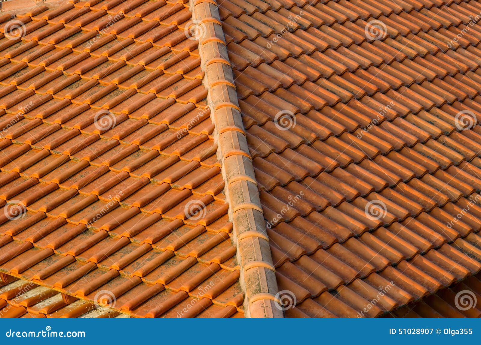 Roof Tiles Made of Natural Material Stock Image Image of greece