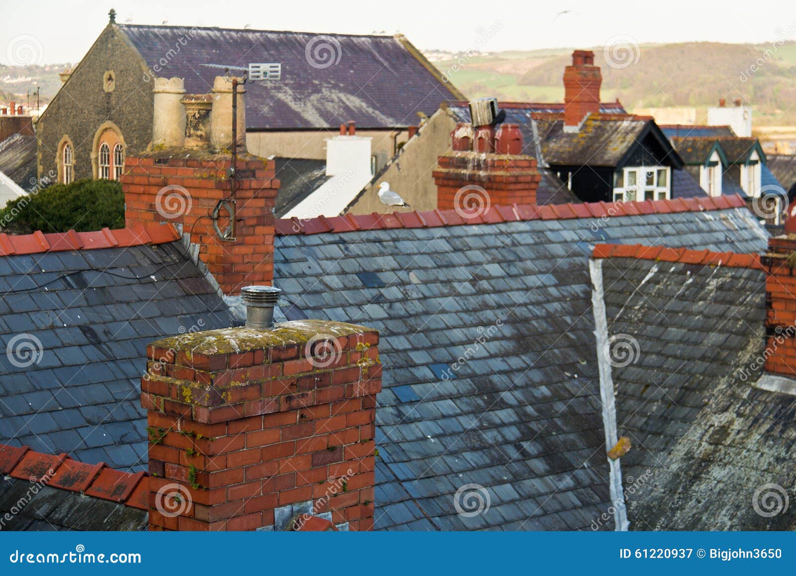 Rooftops from Old, European Homes Stock Image Image of architectural