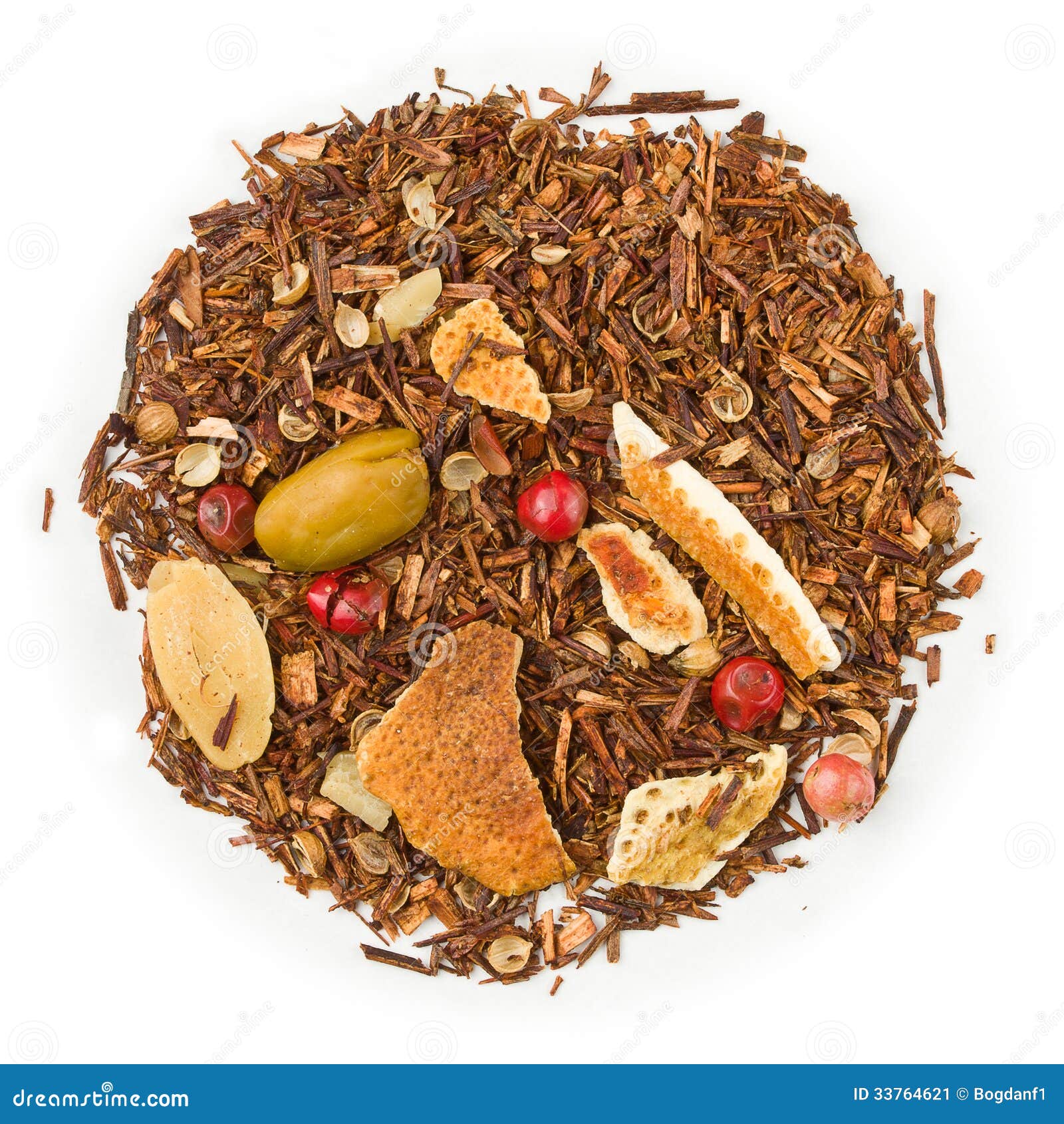 Rooibos Gingerbread Biscuit Orange Tea Stock Image - Image of pure ...