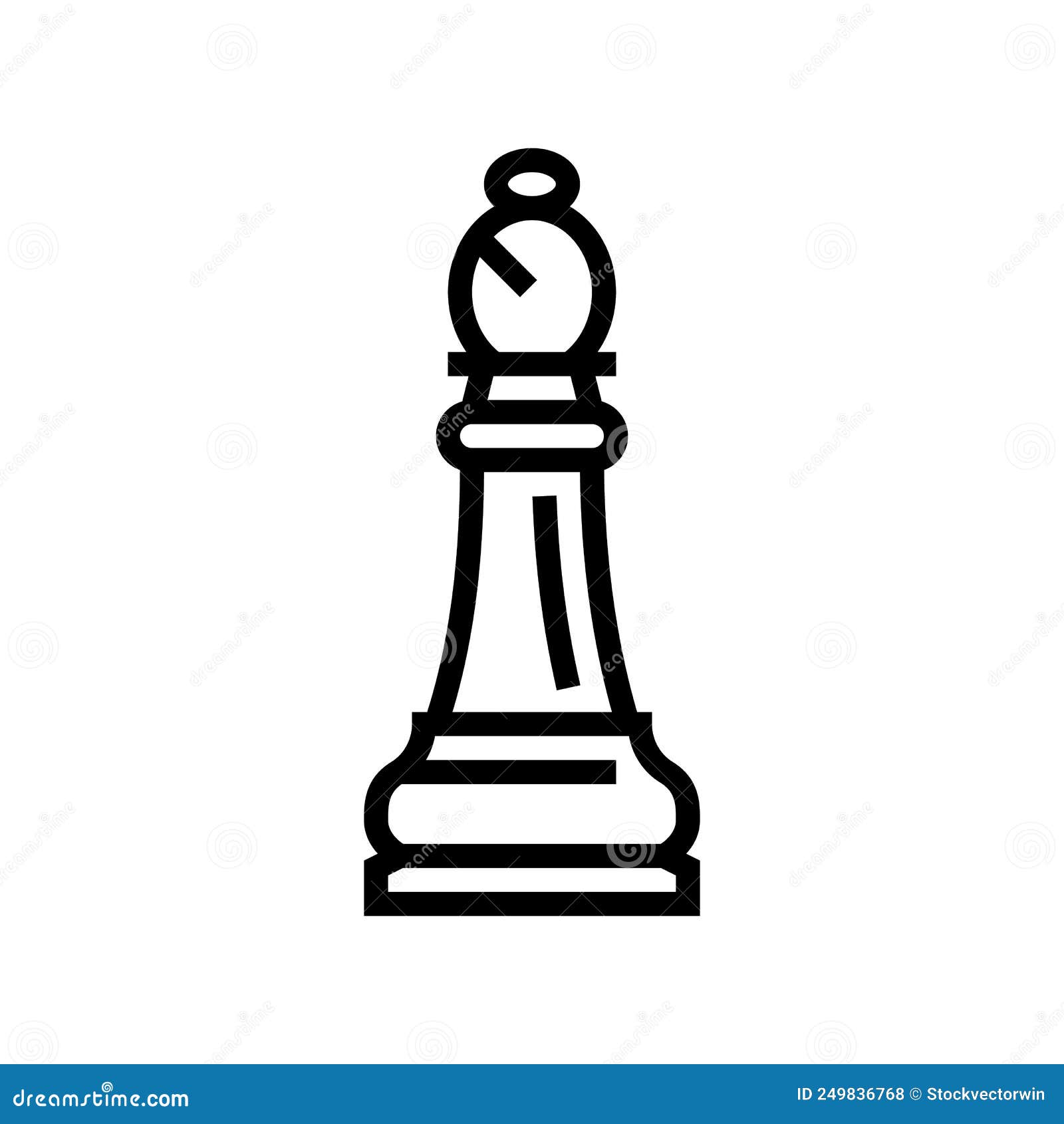 rook chess color icon vector illustration, Stock vector