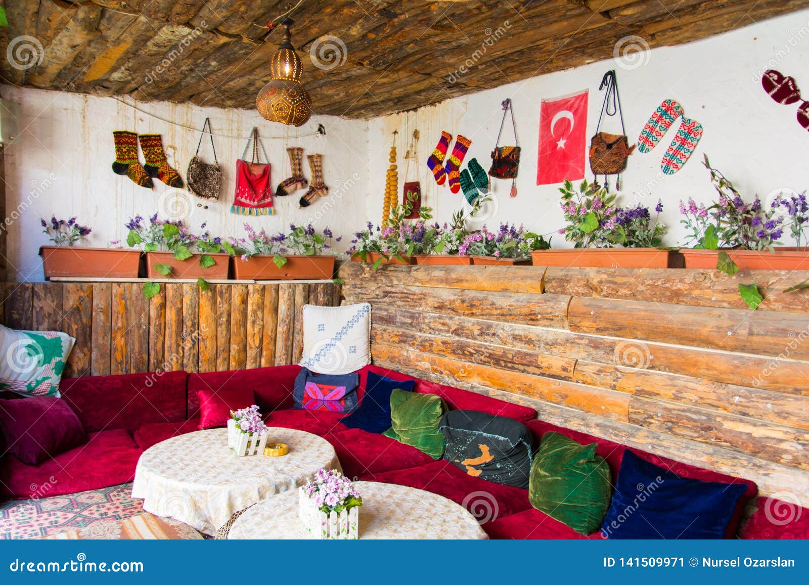 Old turkish room stock image. Image of ottoman, cedar - 141509971