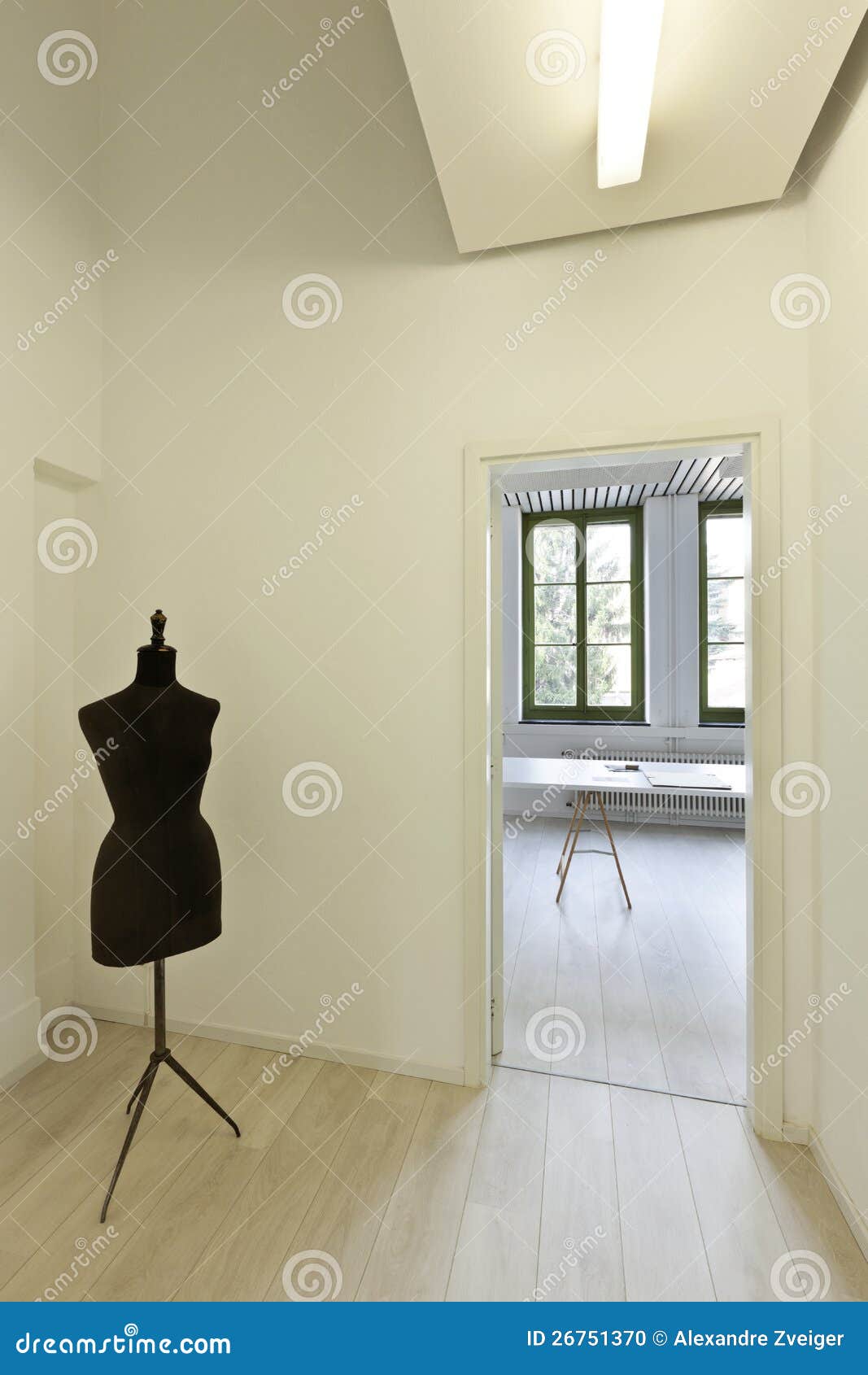 Room with dummy stock photo. Image of light, floor, office 26751370