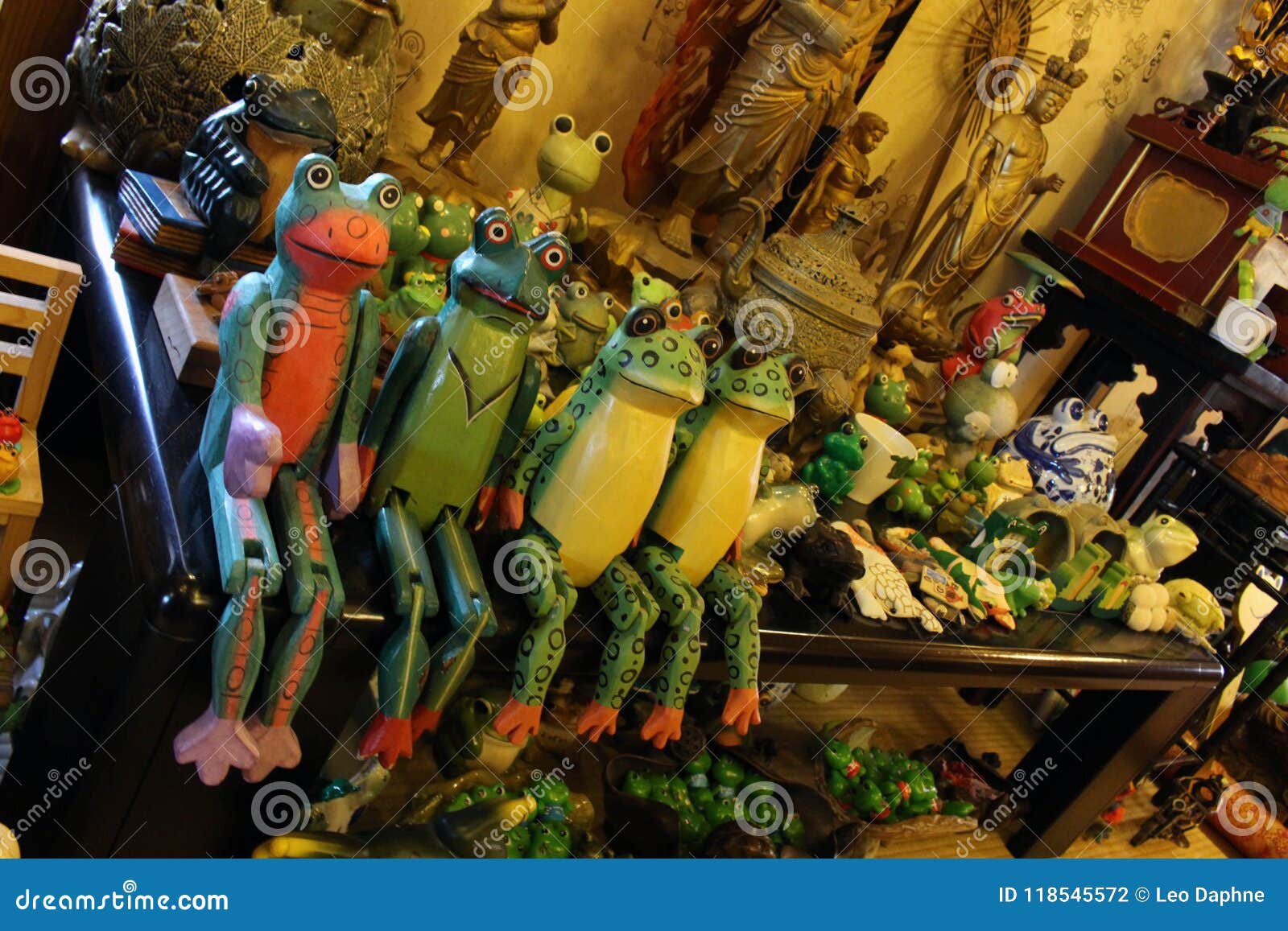 The Room Full of Frog Stuff at Editorial Photography - Image of